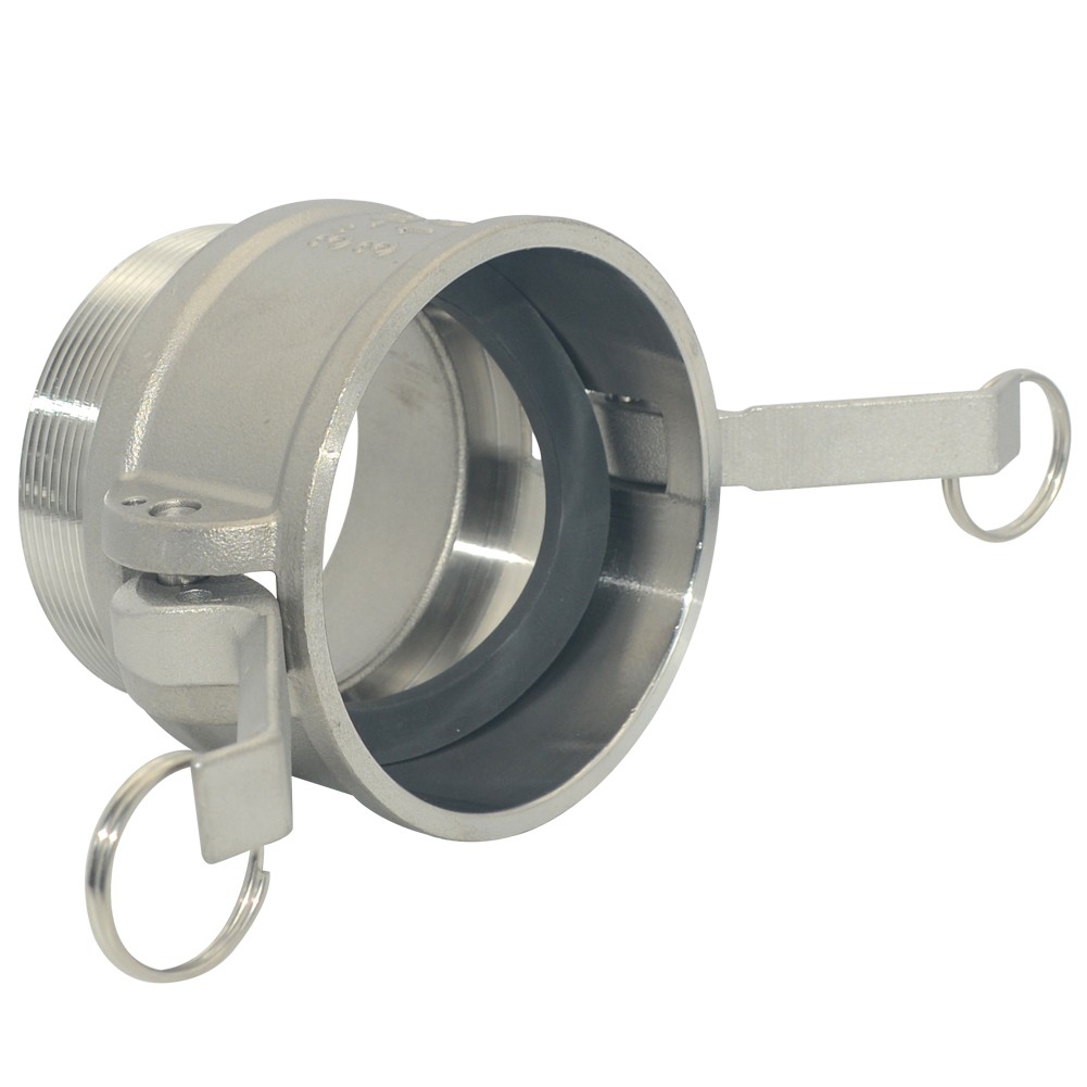 3″ 3 in Type B Camlock Female to Male NPT Stainless Steel 316 Pipe Fitting