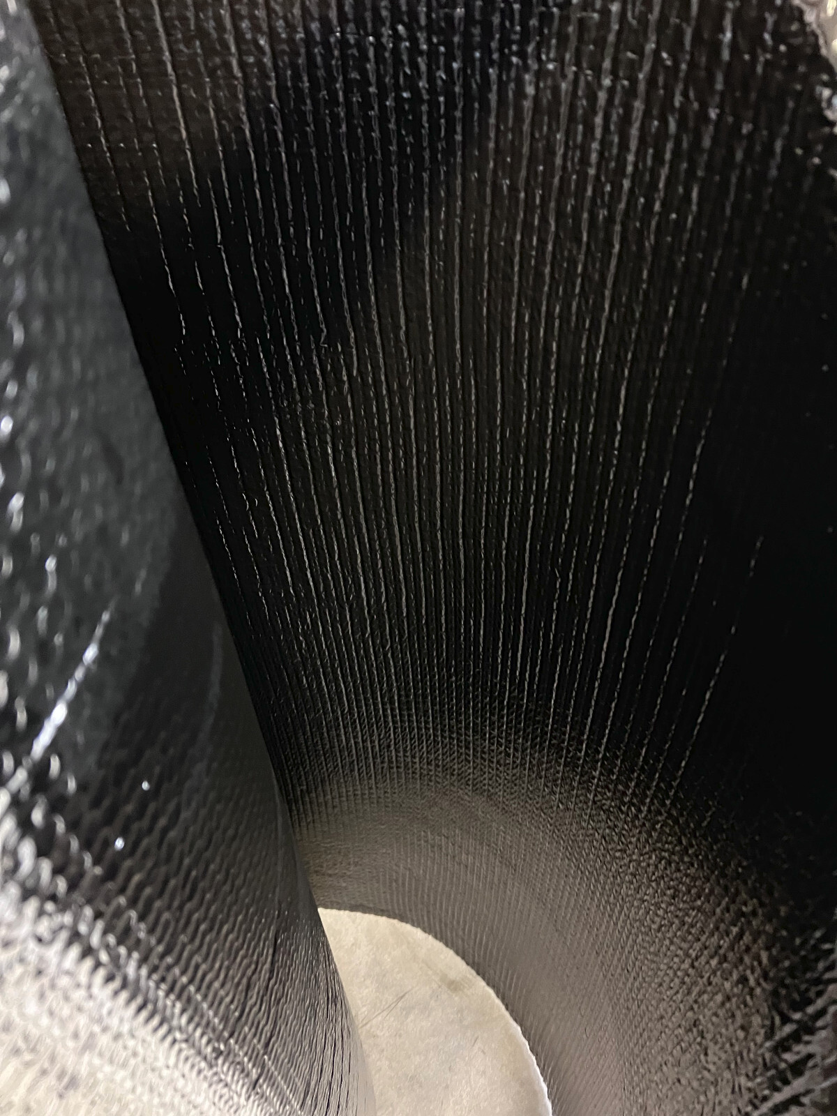 REFLECTIVE R8 BLACK POLY-FOAM GARAGE DOOR INSULATION PANEL (2FT X 18FT)