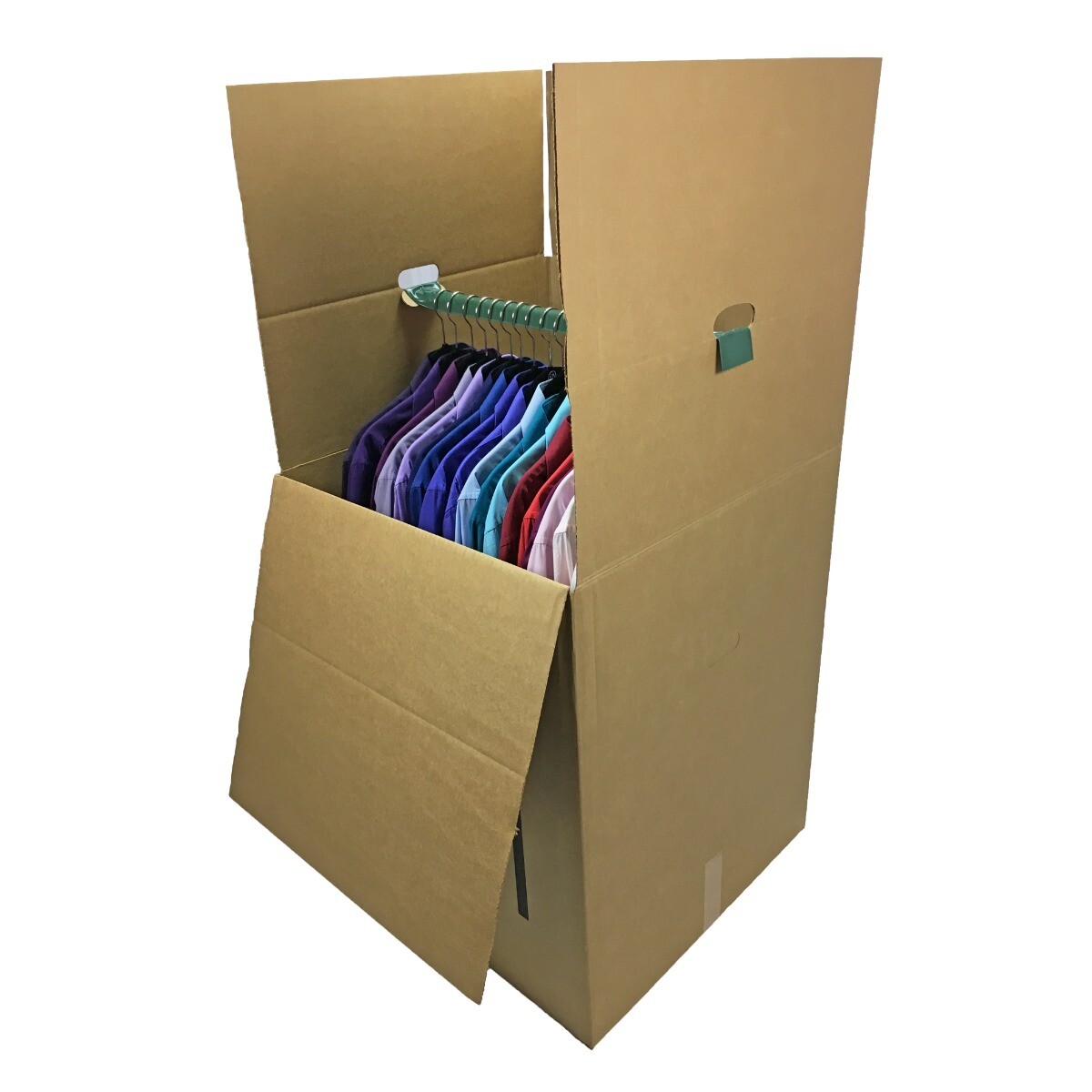 UBMOVE Shorty Wardrobe Moving Box (2 Piece) 20″ x 20″ x 34″