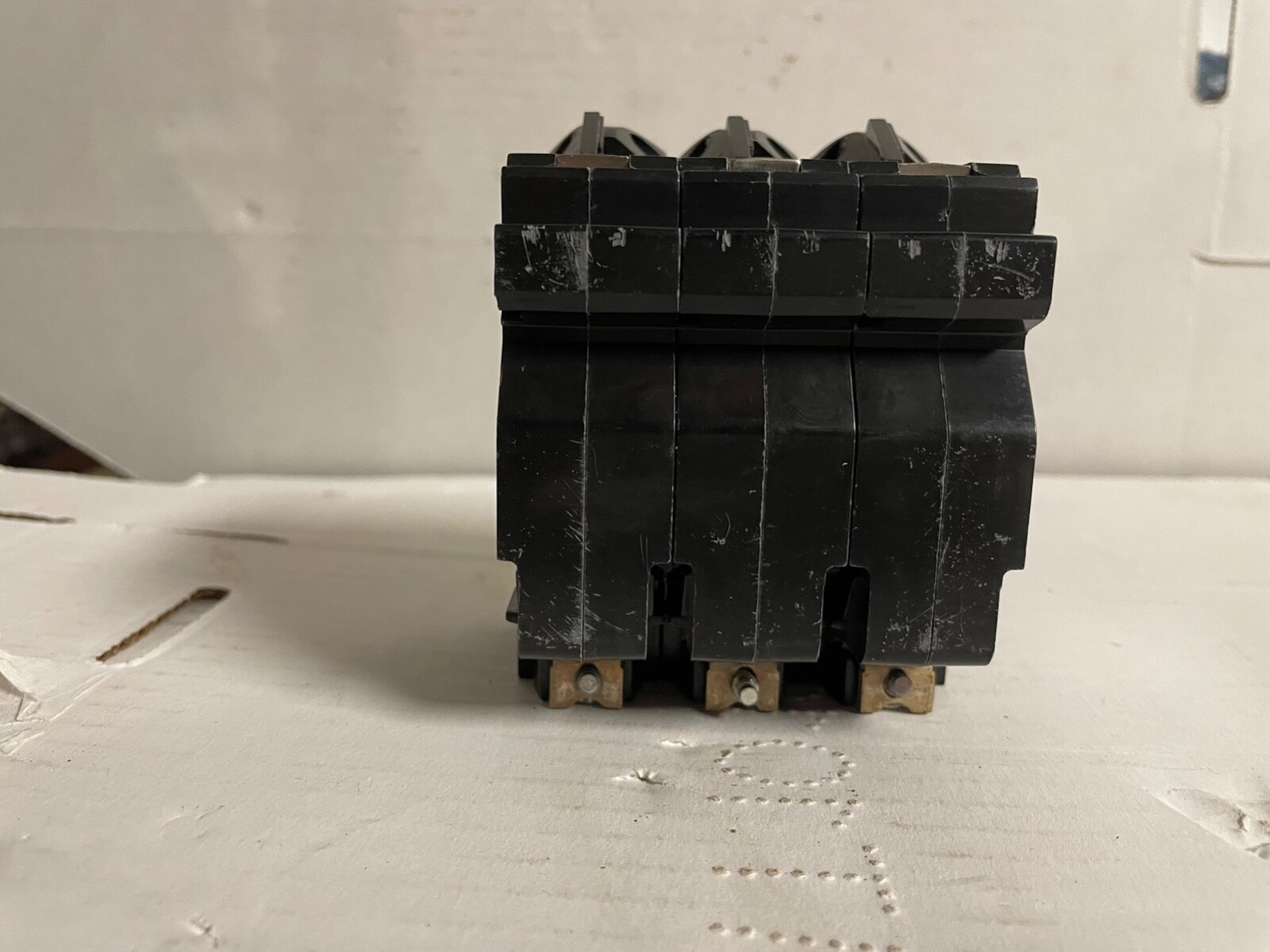Federal Pacific Electric 3 Pole 20 Amp Type NBA Stab-Lok Circuit Breaker