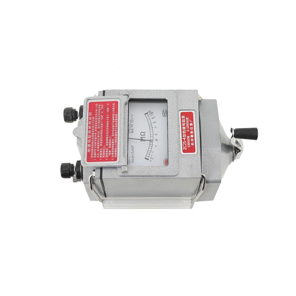 Meter Insulation Resistance Tester 0-1000 MΩ Megger 1000 V Meter Megohmmeter Set