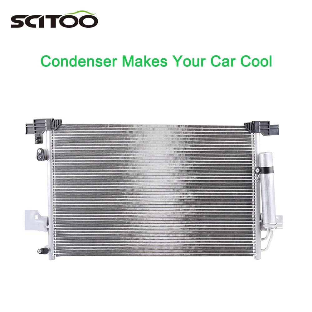 3747 Condenser for Lancer 2.0L 2009-2017 2.4L 2008-2013 Outlander 2.4L