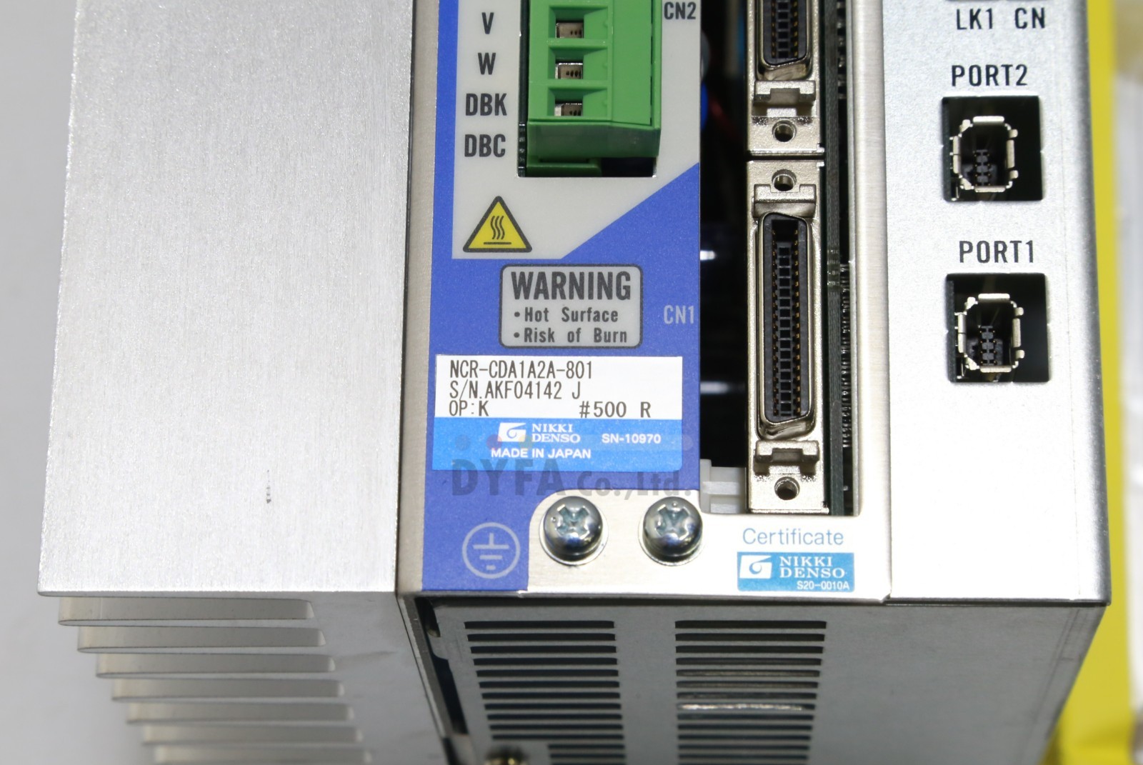 CKD NIKKI DENSO NNB NCR-CDA1A2A-801 AC Servo Driver 0.8kW DRV-I-5006=9B49