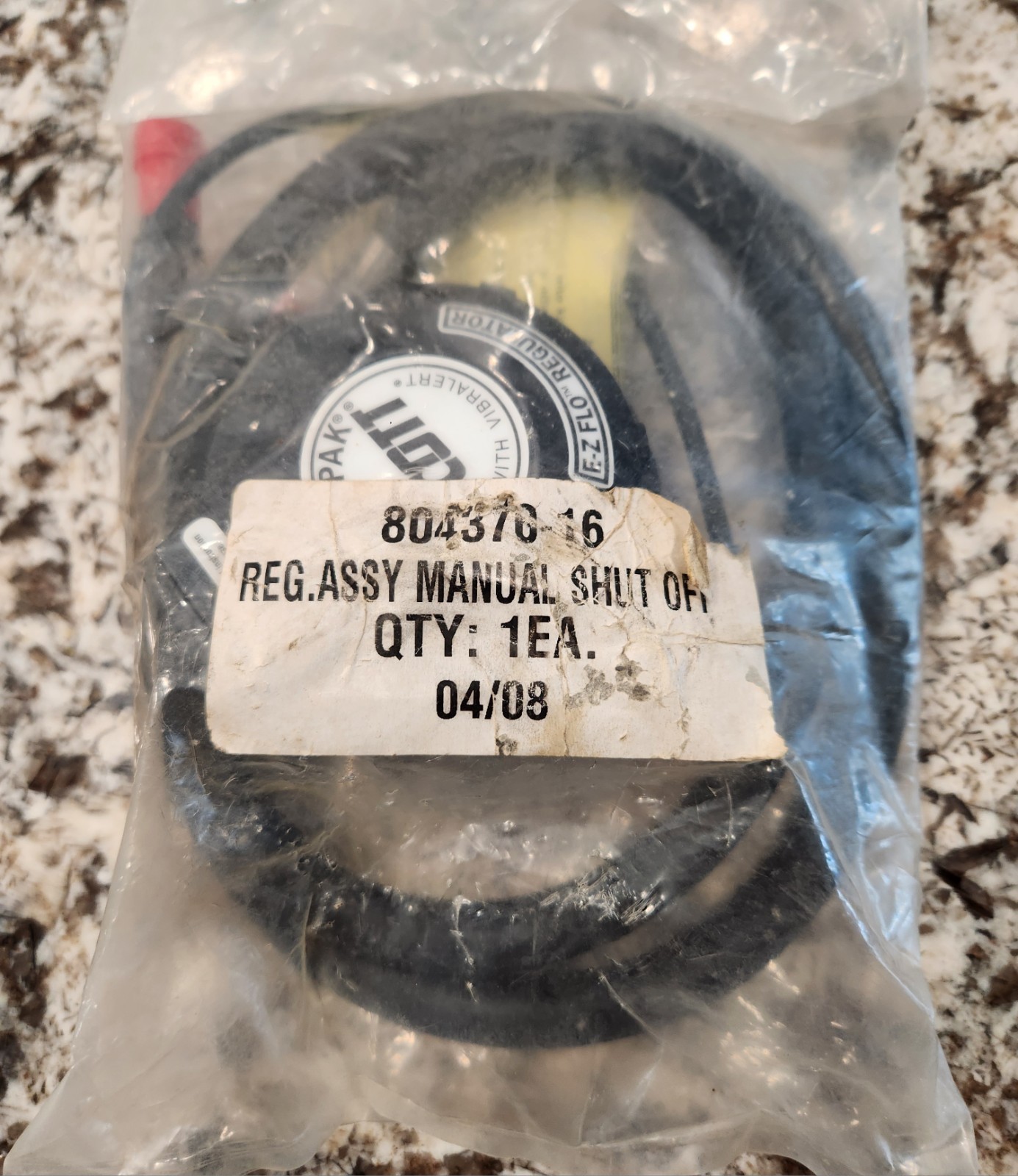NEW OLD STOCK SCOTT 804370-16 EZ-FLO Hose Regulator Assembly HUD SCBA