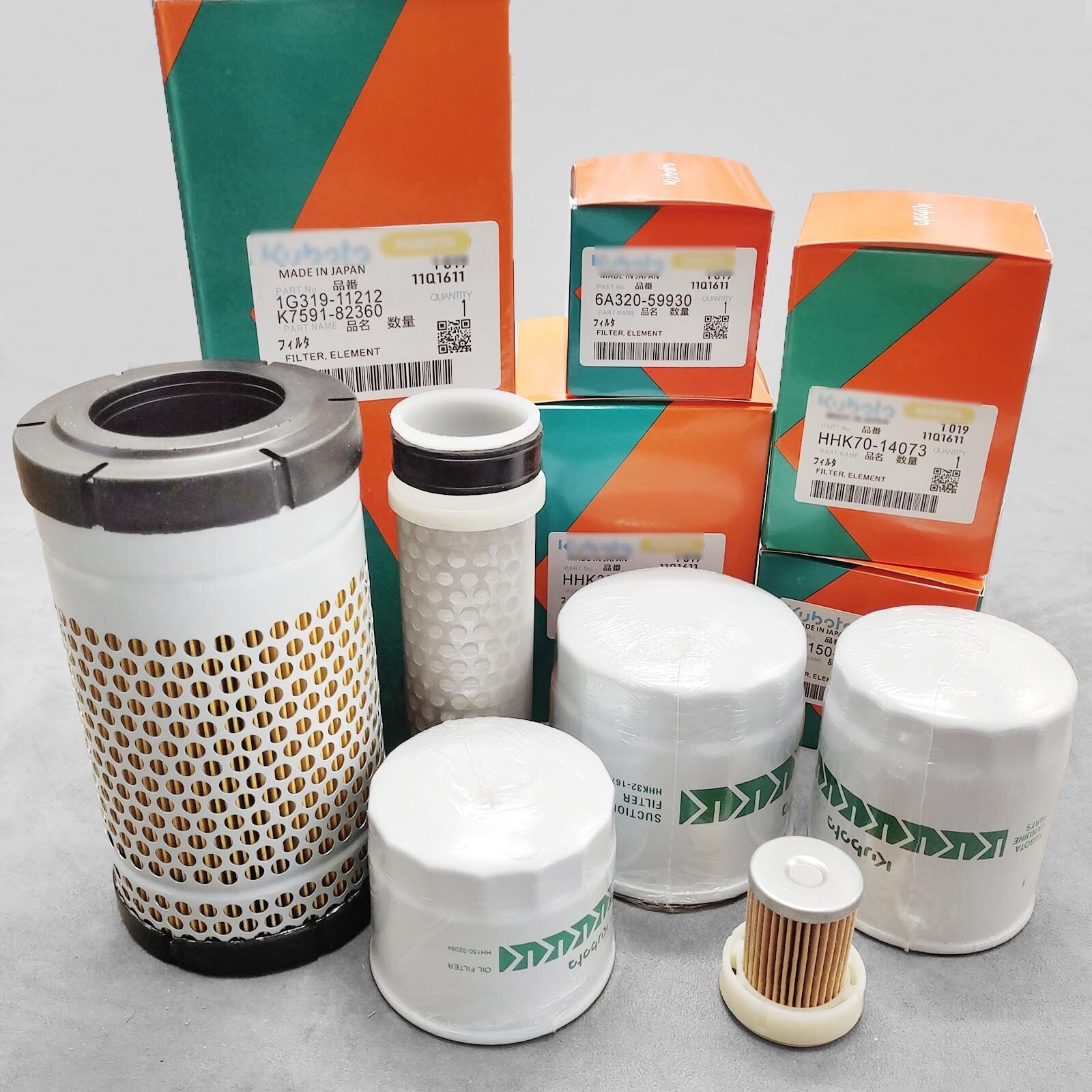 Genuine High Quality Complete Filter Service Kit for Kubota RTV-X1140 NEW