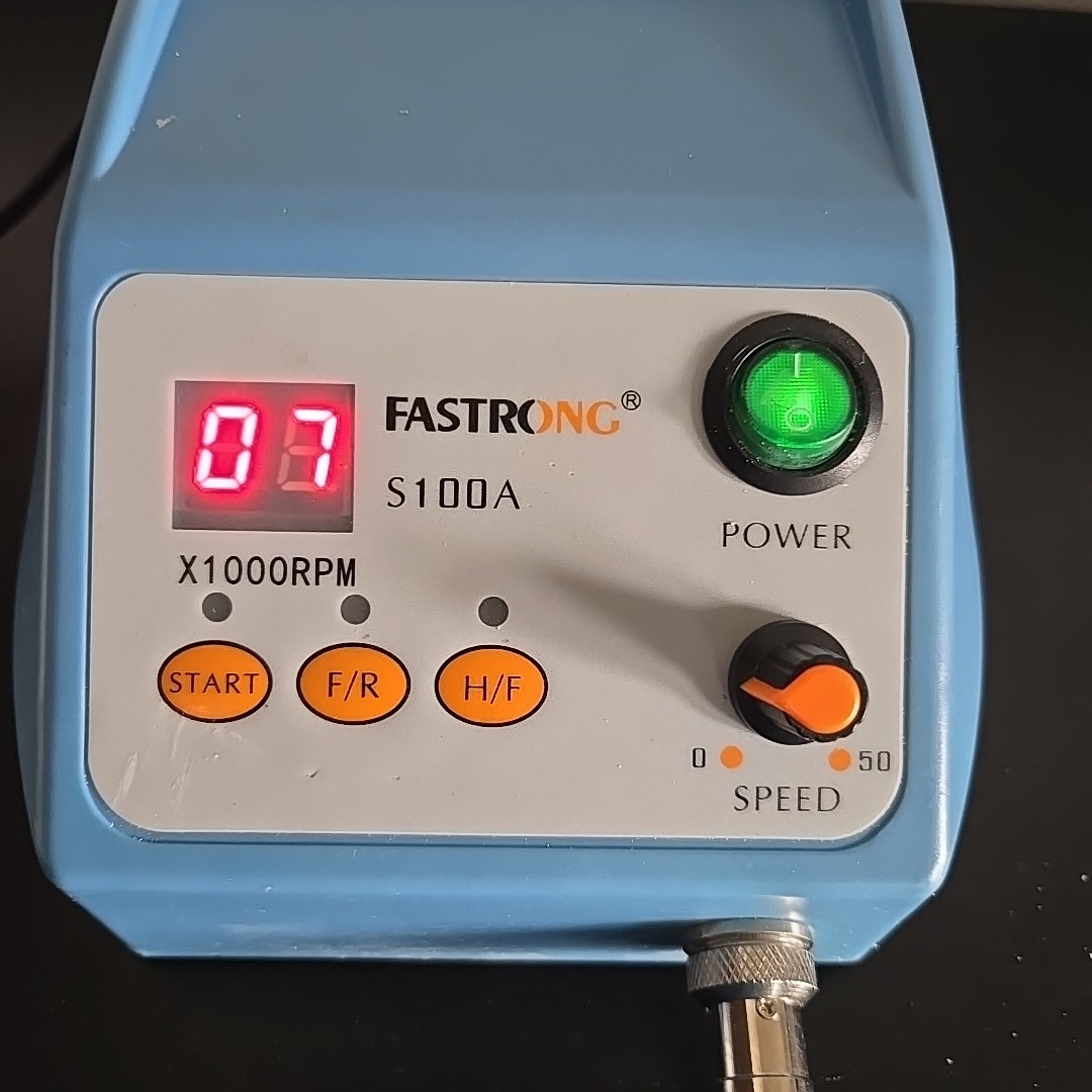 Fastrong S100A Dental Brushless Micromotor No Foot Pedal X1000RPM