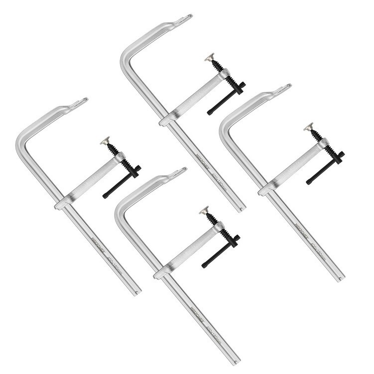 4x 15 Inch F Clamps for Welding 15-5/8 x 7-1/8 Inch Heavy Duty