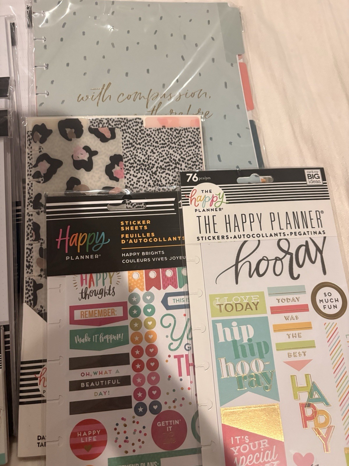 15 Item Assorted Lot The Happy Planner – Pages, Stickers, And More – Destash