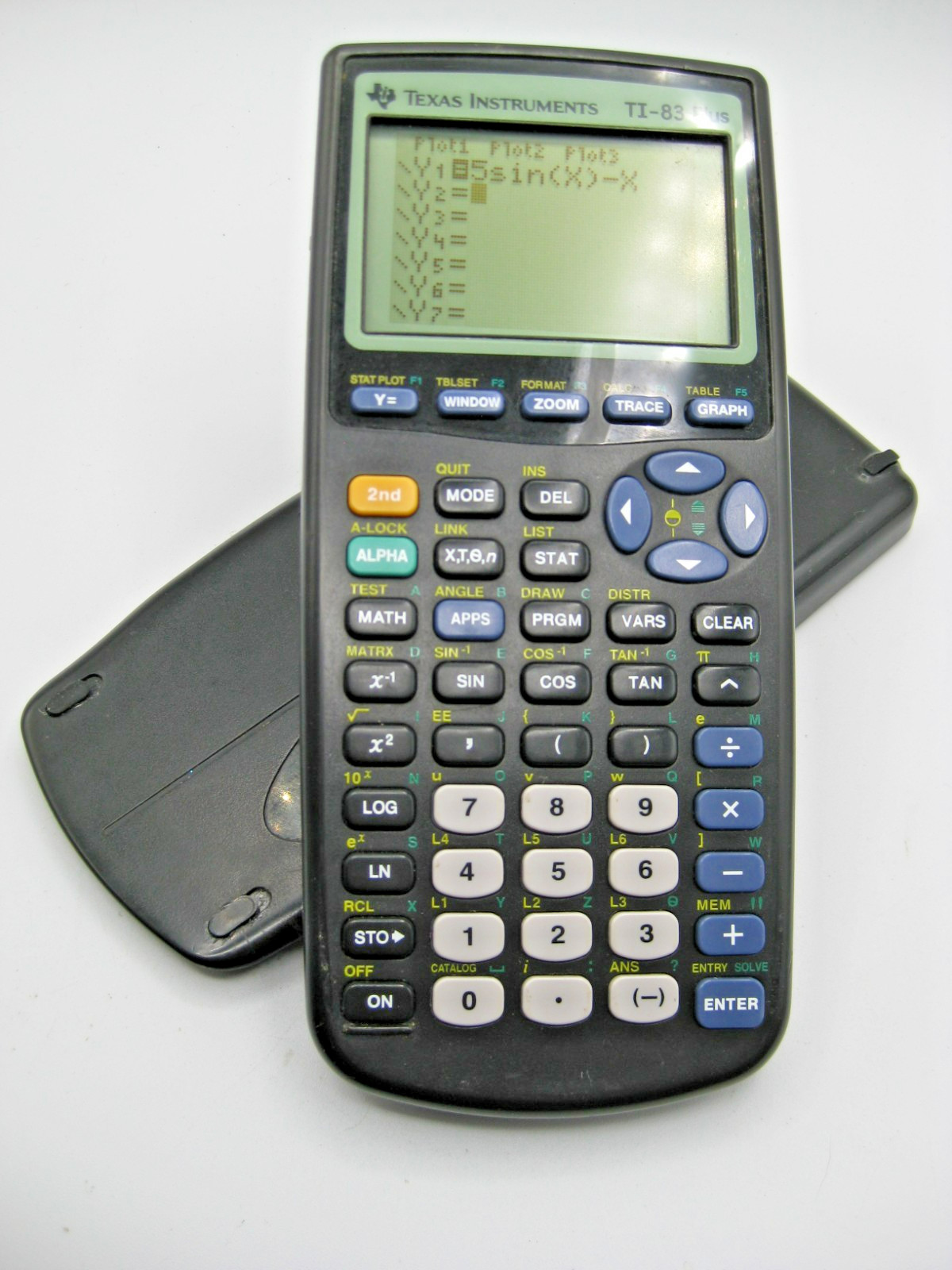 Texas Instruments TI-83 Plus (TI-83+) Graphing Calculator with Cover