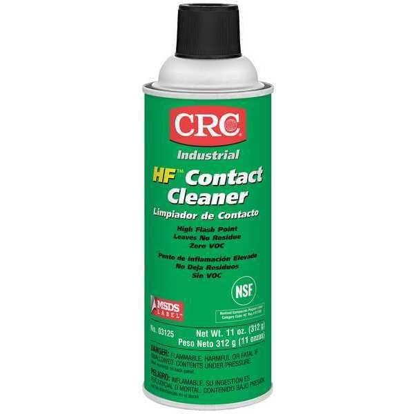Crc 03130 Qd Contact Cleaner, 11 Oz Aerosol Can, Quick Dry, Unscented