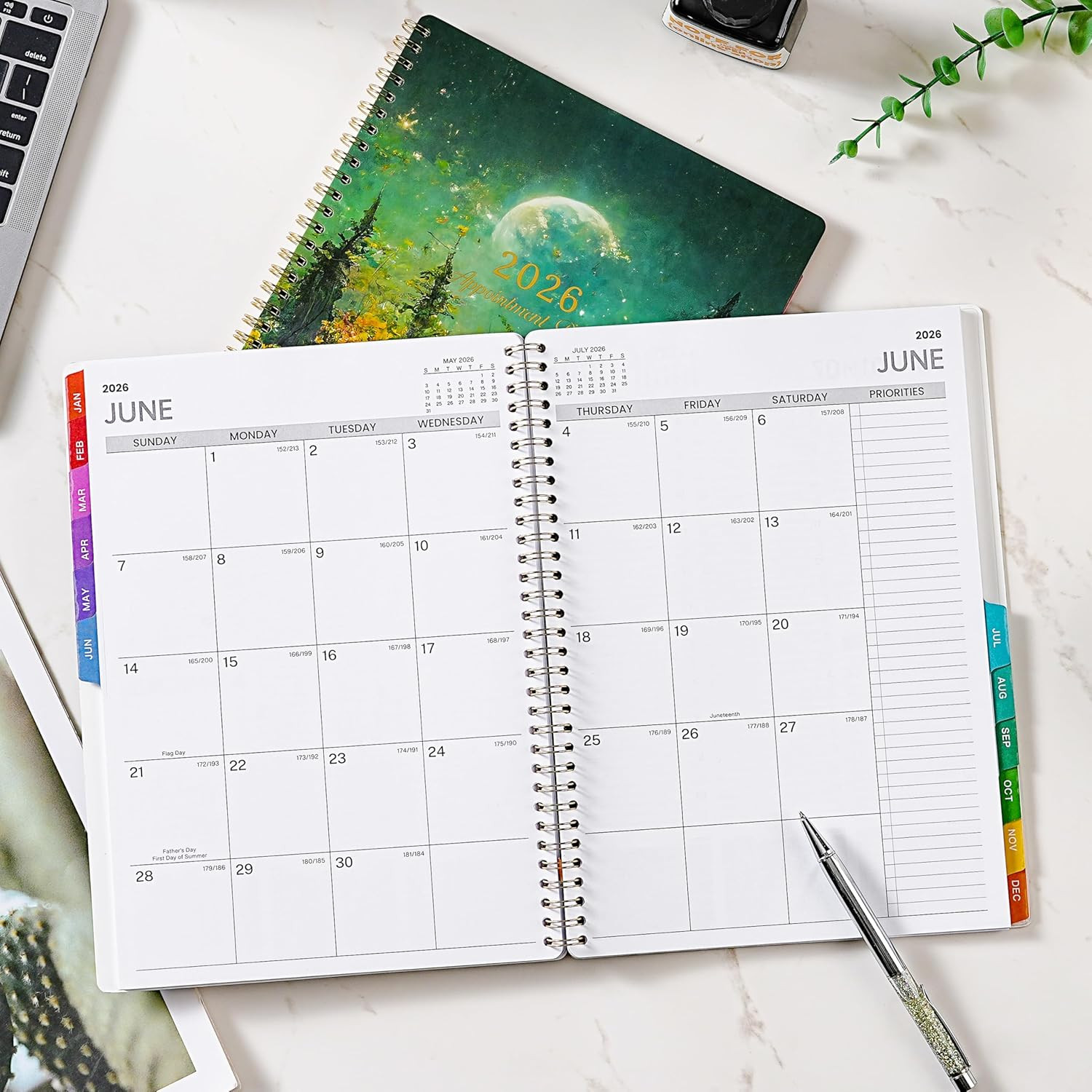 2026 Appointment Book/Planner – Appointment Book 2026, Jan.2026 – Dec.2026, 9″ x