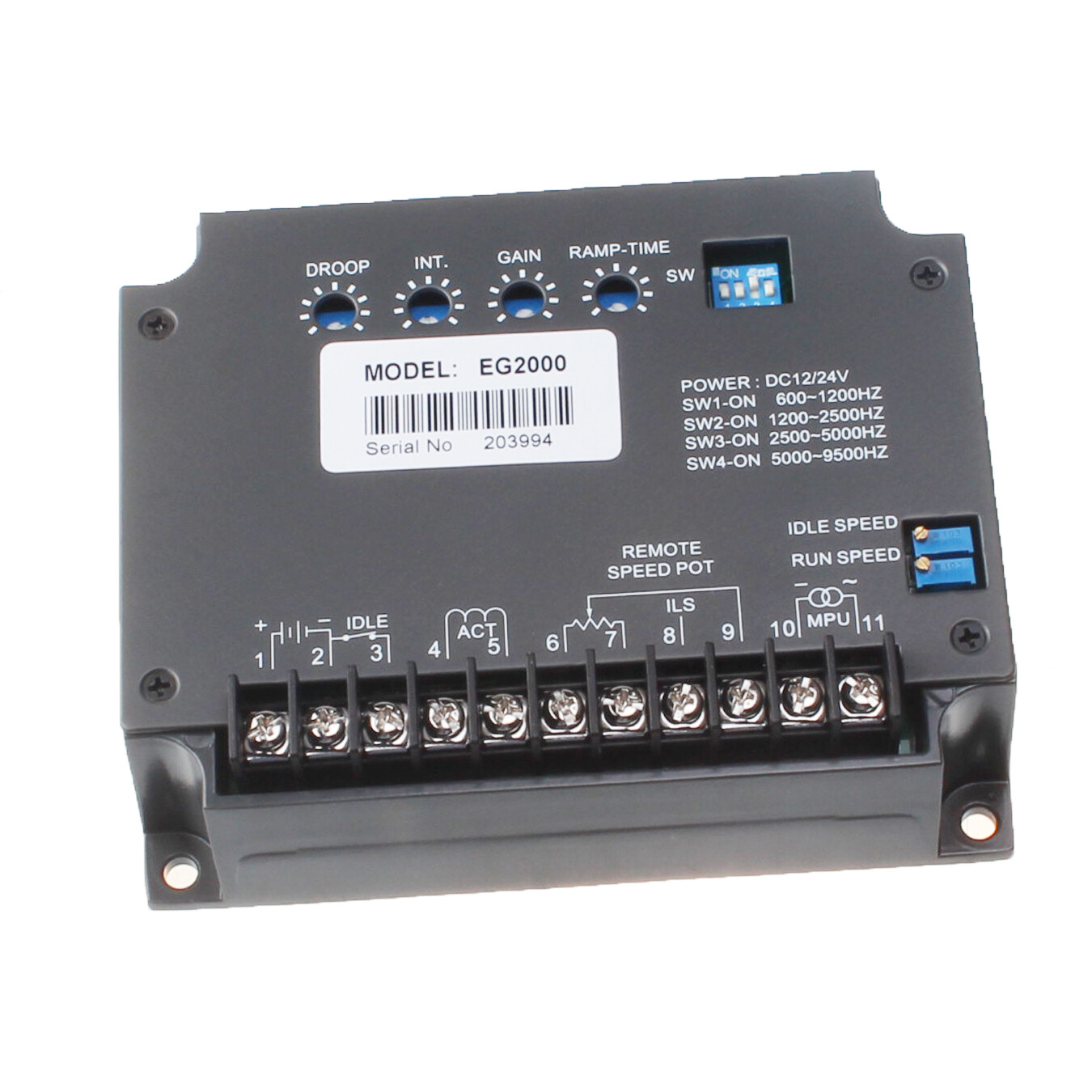 New Universal Electric Generator Governor Engine Speed Controller EG2000