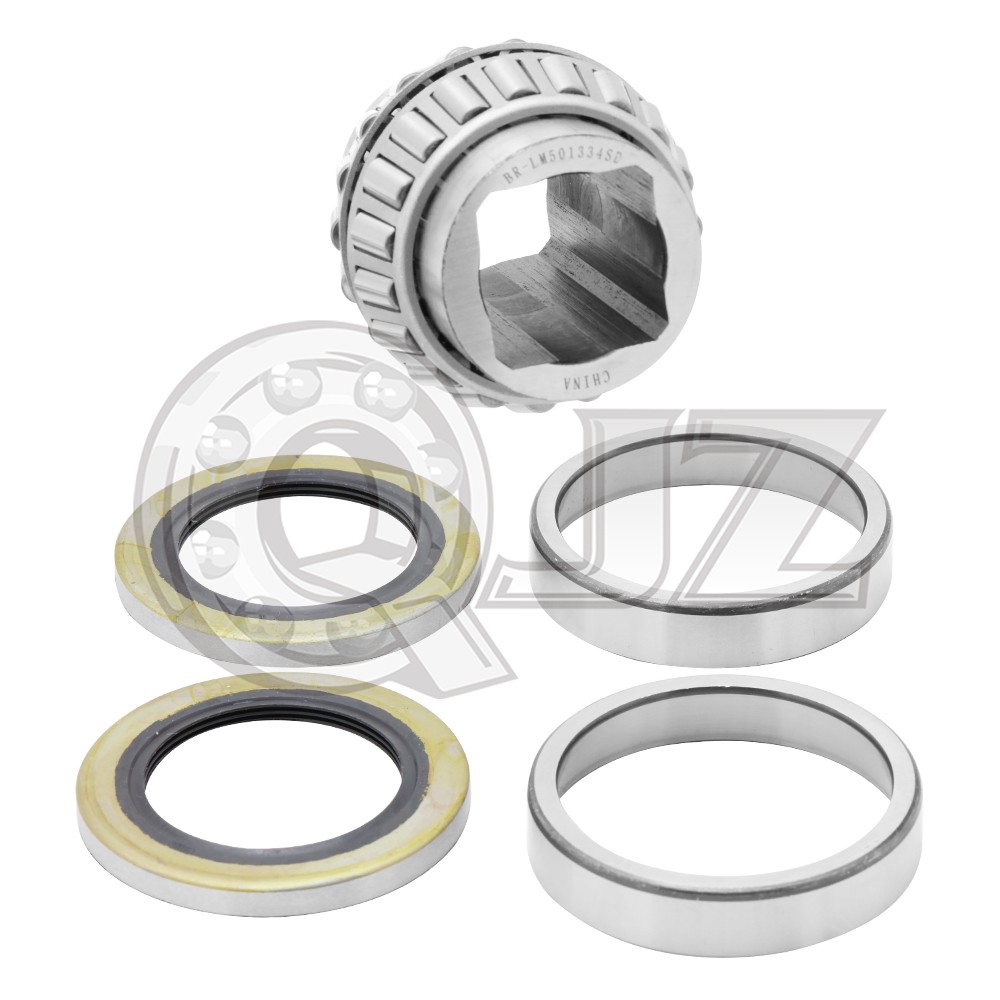 LM501334SD Tapered Roller Bearing Kit with Seals & Races (1.25″ x 2.89″ x 2.88″)