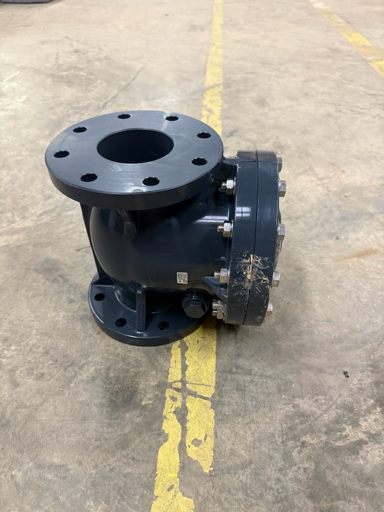 4″ PVC Asahi Valve – Swing Check $1300 each