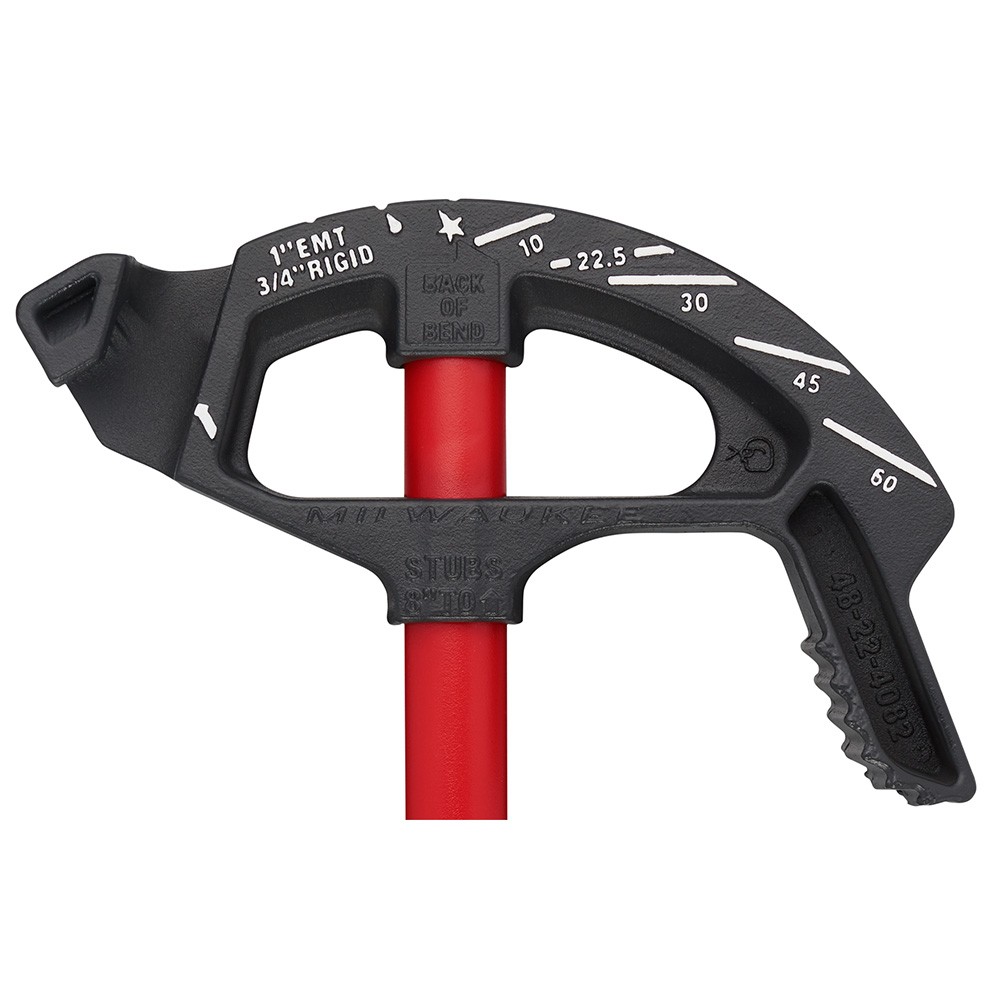 Milwaukee 48-22-4082 1-Inch EMT Iron Conduit Bender, Heavy Duty Iron Shoe