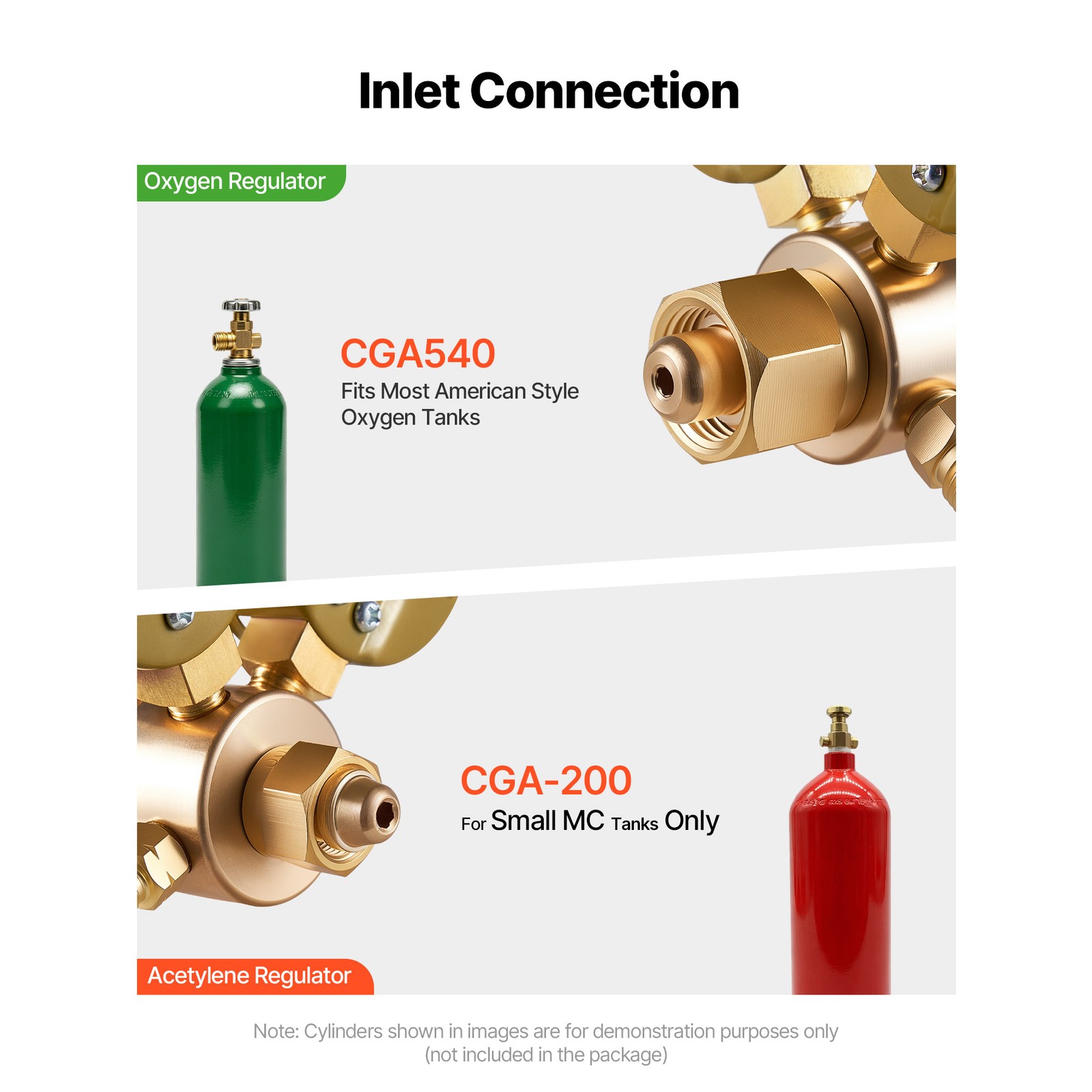 Uimoso Oxygen Acetylene Regulator Set with 0-4000PSI and 0-400PSI Gas Gauges