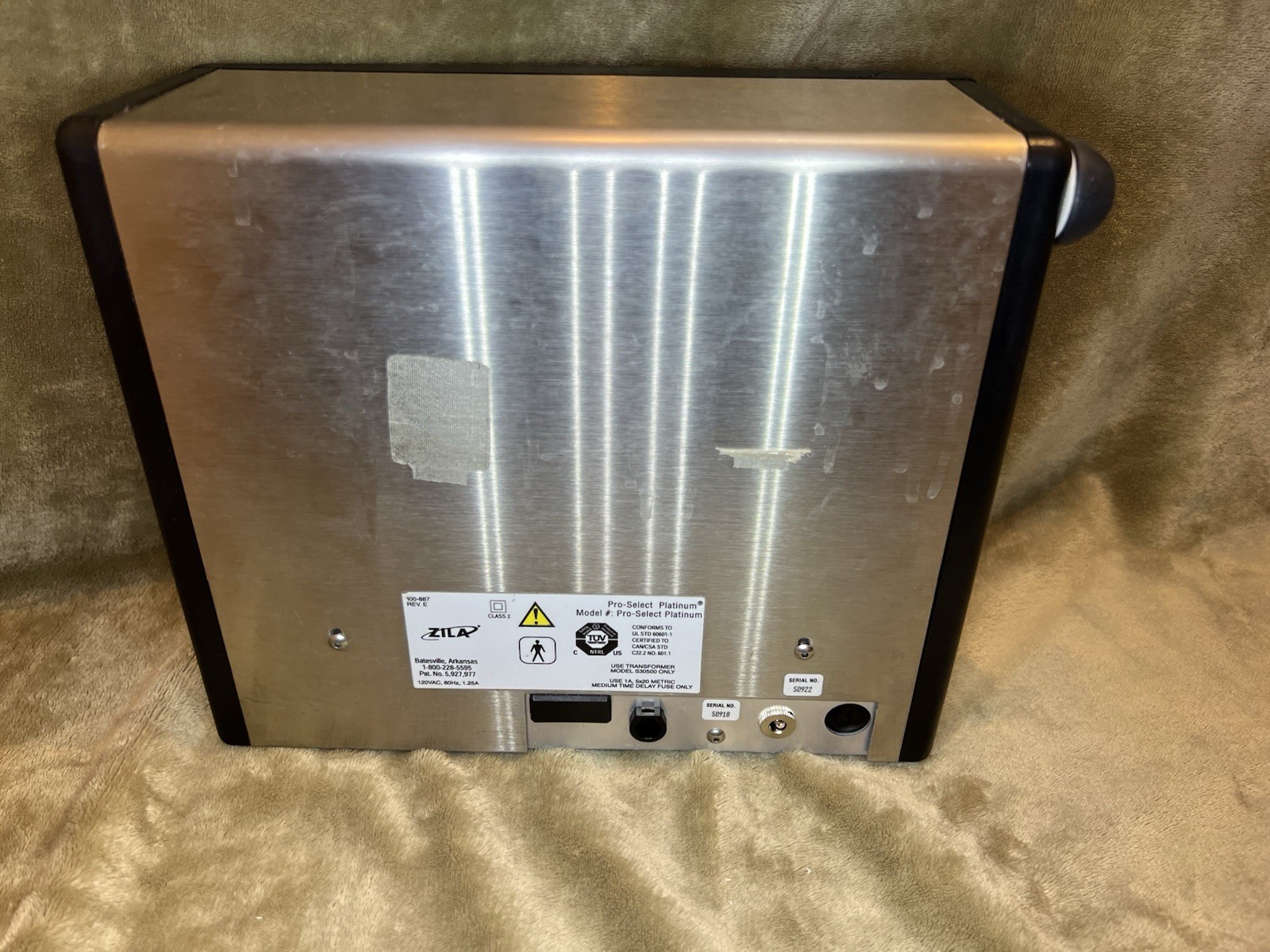 Pro-Dentec Pro-Select Platinum FOR PARTS ONLY