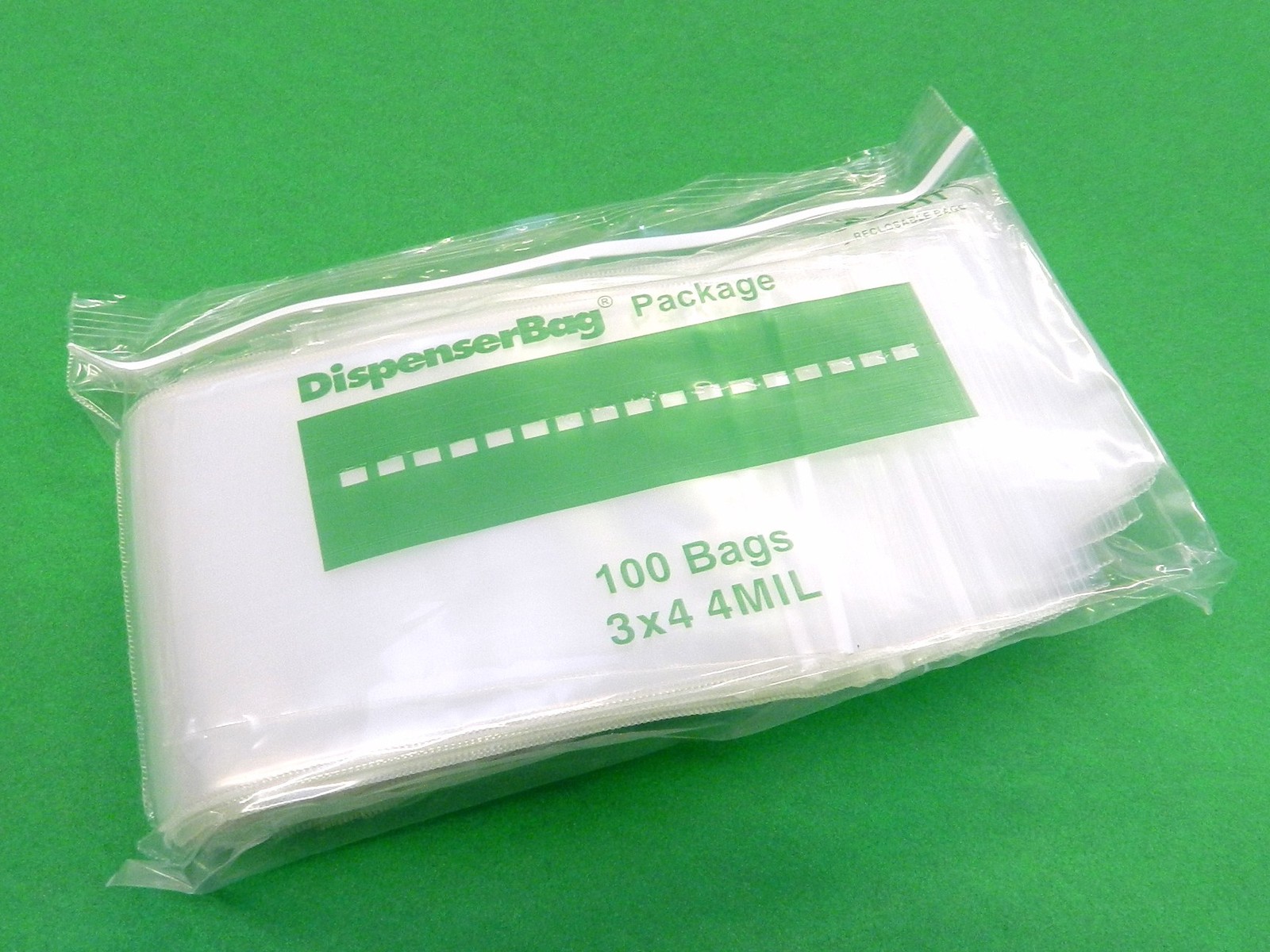 4mil Reloc Zippit 3×4 Bags Clear Reclosable Thick Heavy Duty Bags 3″x4″ 100 Pcs