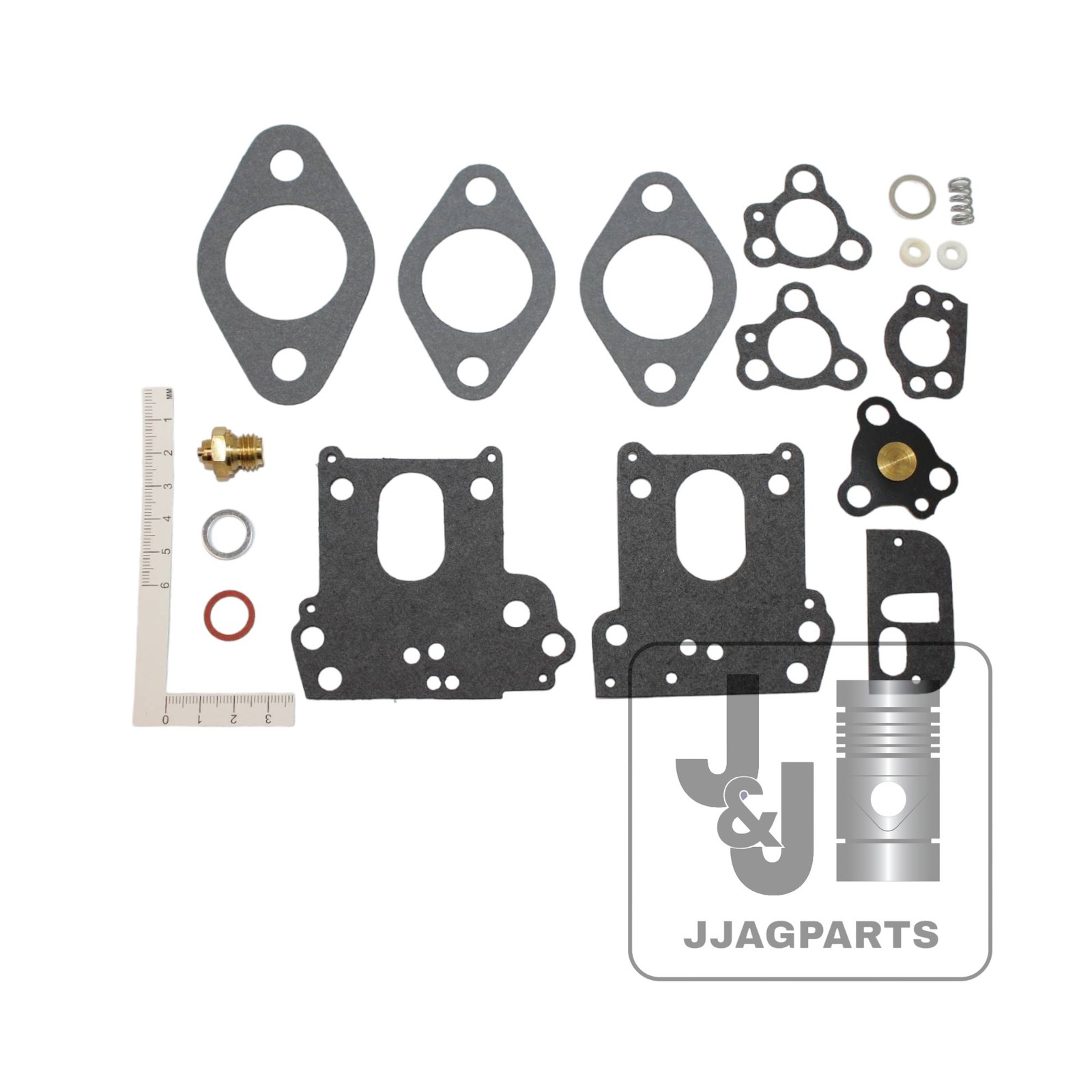 Economy Carburetor Kit British Zenith Fits International B250 354 444 Tractors