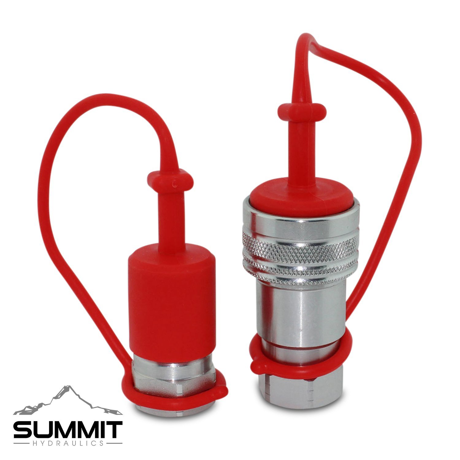 1/2″ Ag Hydraulic Quick Connect Couplers Couplings, Poppet Pioneer Style 4 Sets