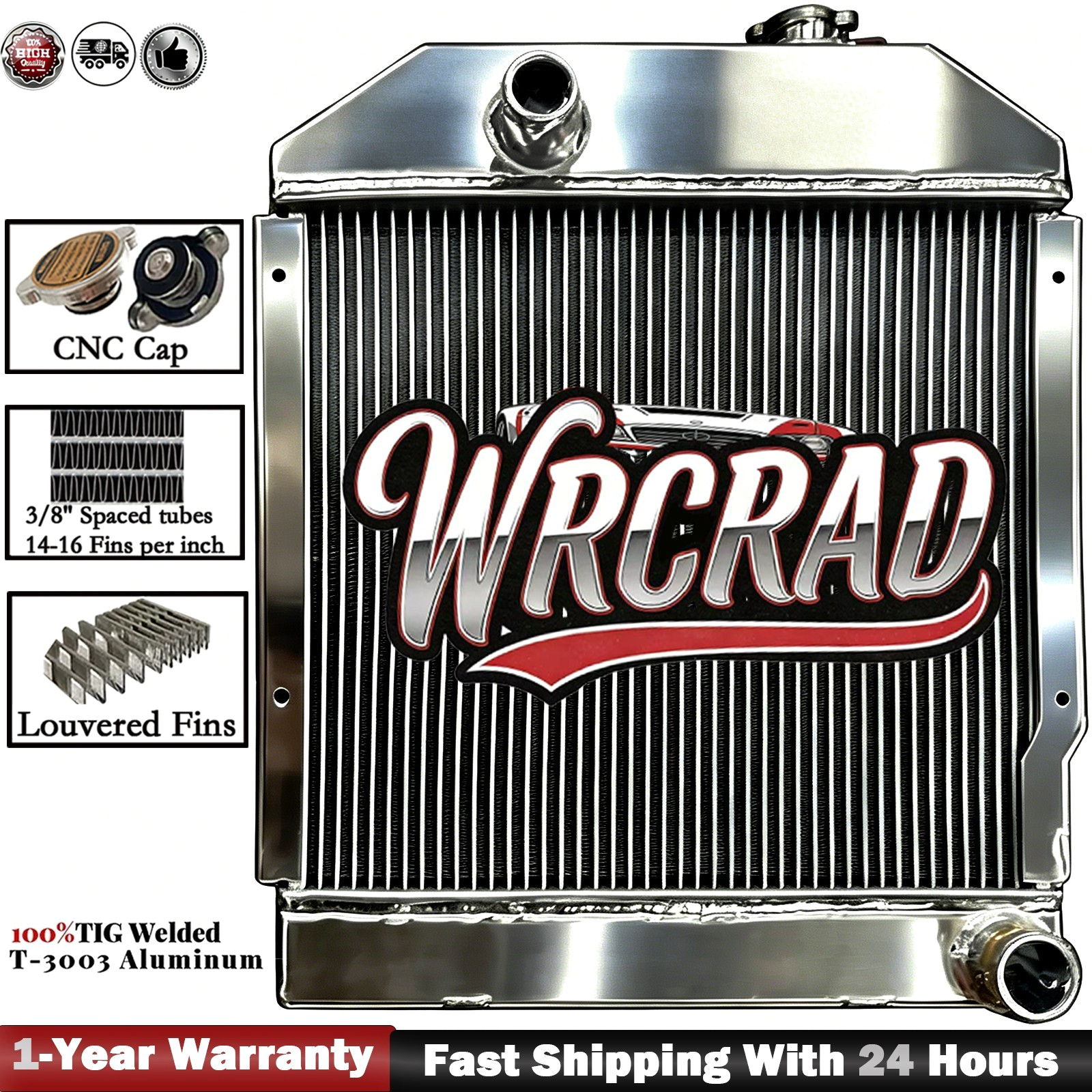 Radiator Fits Ford New Holland 4630 3230 4130 3930 3430 250C 260C E9NN8005AB15M