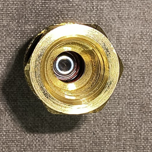 (Qty of 3) S-785 Milton 1/4″ FNPT Brass T-Style Air Line Quick Connect Coupler