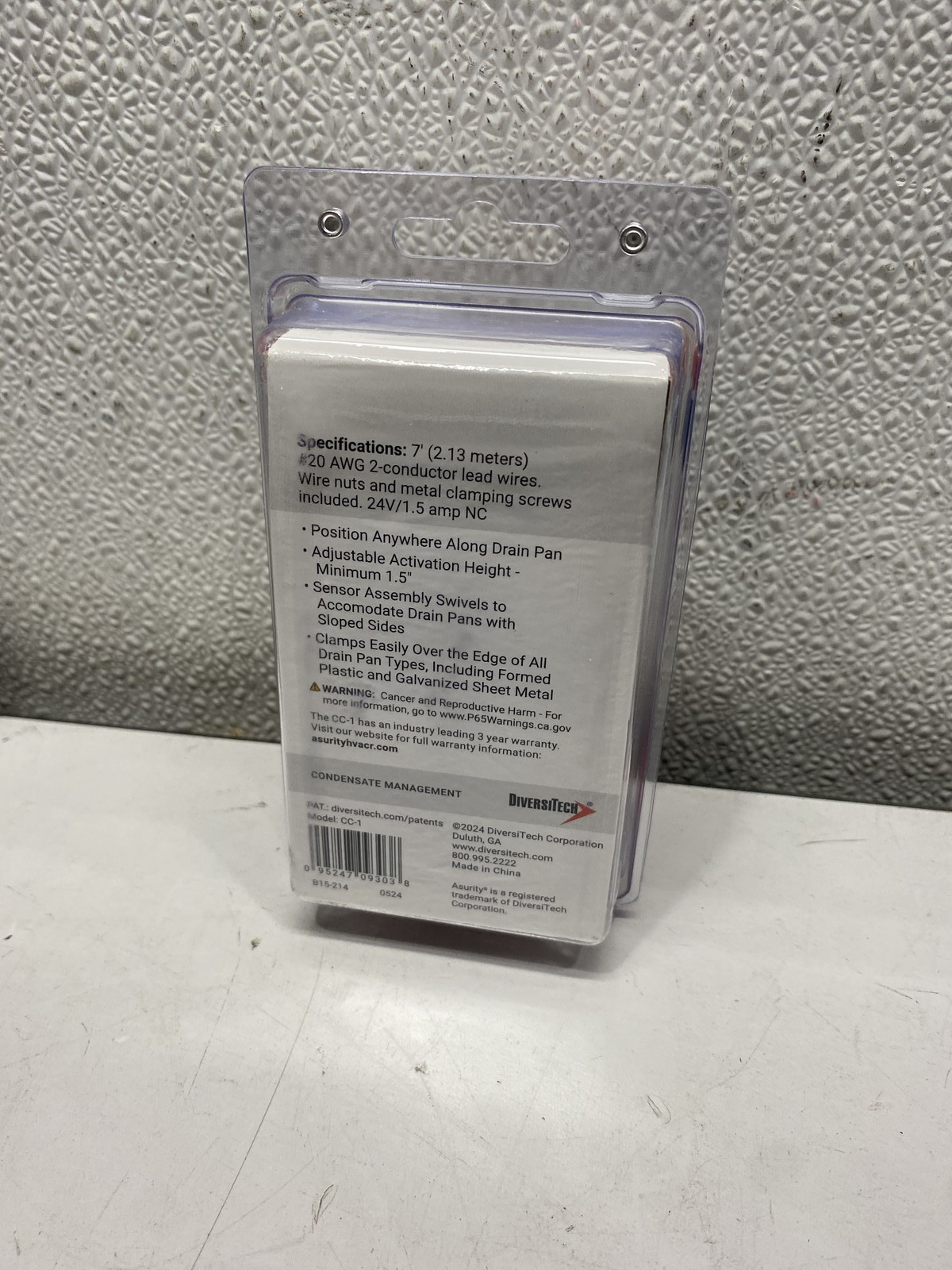 DiversiTech Condensate Cop CC-1 Condensate Saftey Overflow Switch Lot of 12