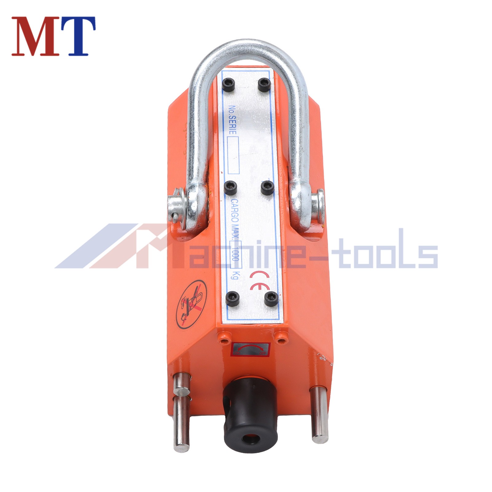 2200Lbs/1000kg 2 Safety Factor Magnetic Lifter Lifting Magnet Neodymium Hoist