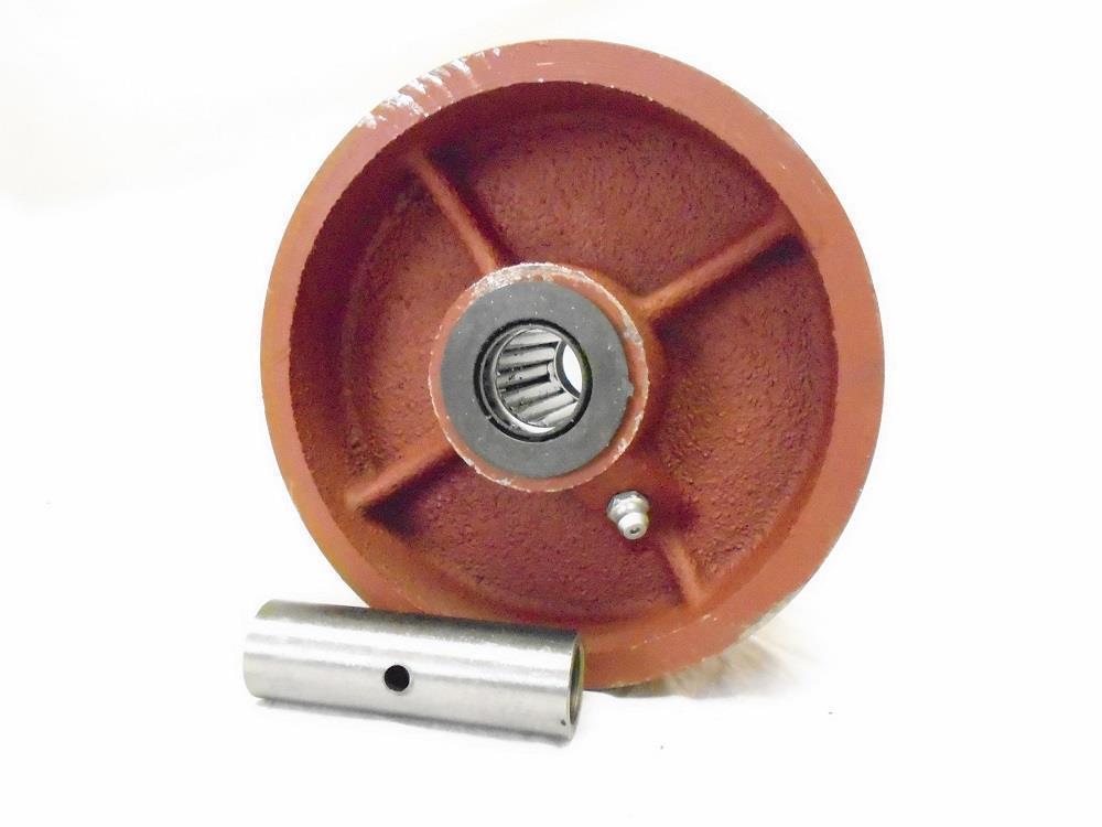 6″ x 2″ Swivel Caster Ductile Steel Wheel (2) & Rigid (2) 1400lbs Each Tool Box