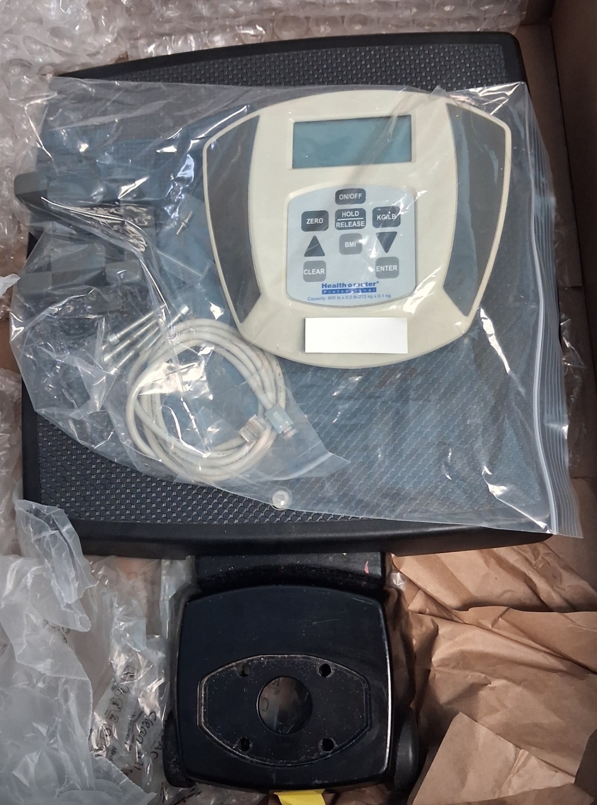Healthometer 597KL Digital Scale With Measuring Rod & Power Supply