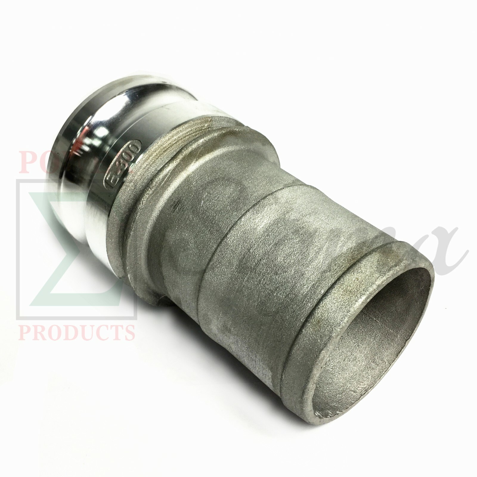 Sigma E300 300C 3″ Aluminum Female Male Camlock Hose Barb Coupler Adapter &Clamp