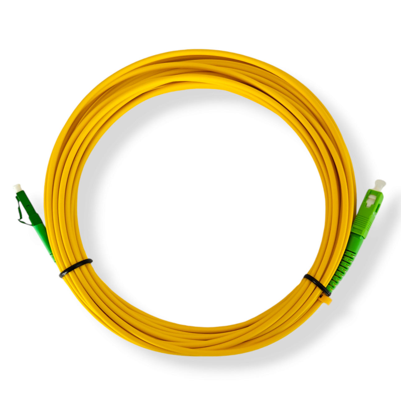0,5m-100m LCA SCA SIMPLEX Glasfaser Lichtwellenleiter Patchkabel OS2 LWL