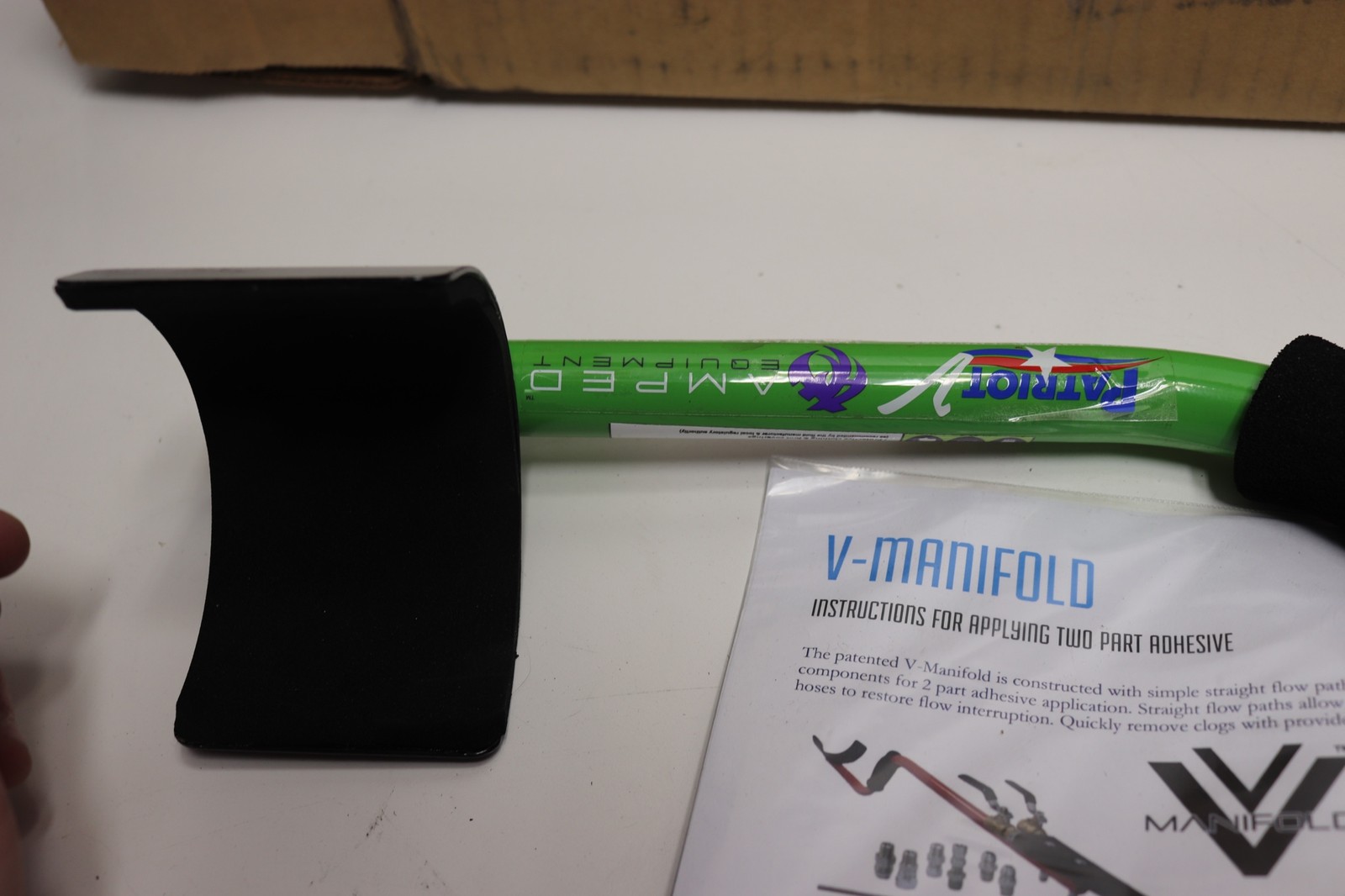 Patriot Jr V-Manifold Short Handled Two-Part Adhesive Applicator Tool Roofing