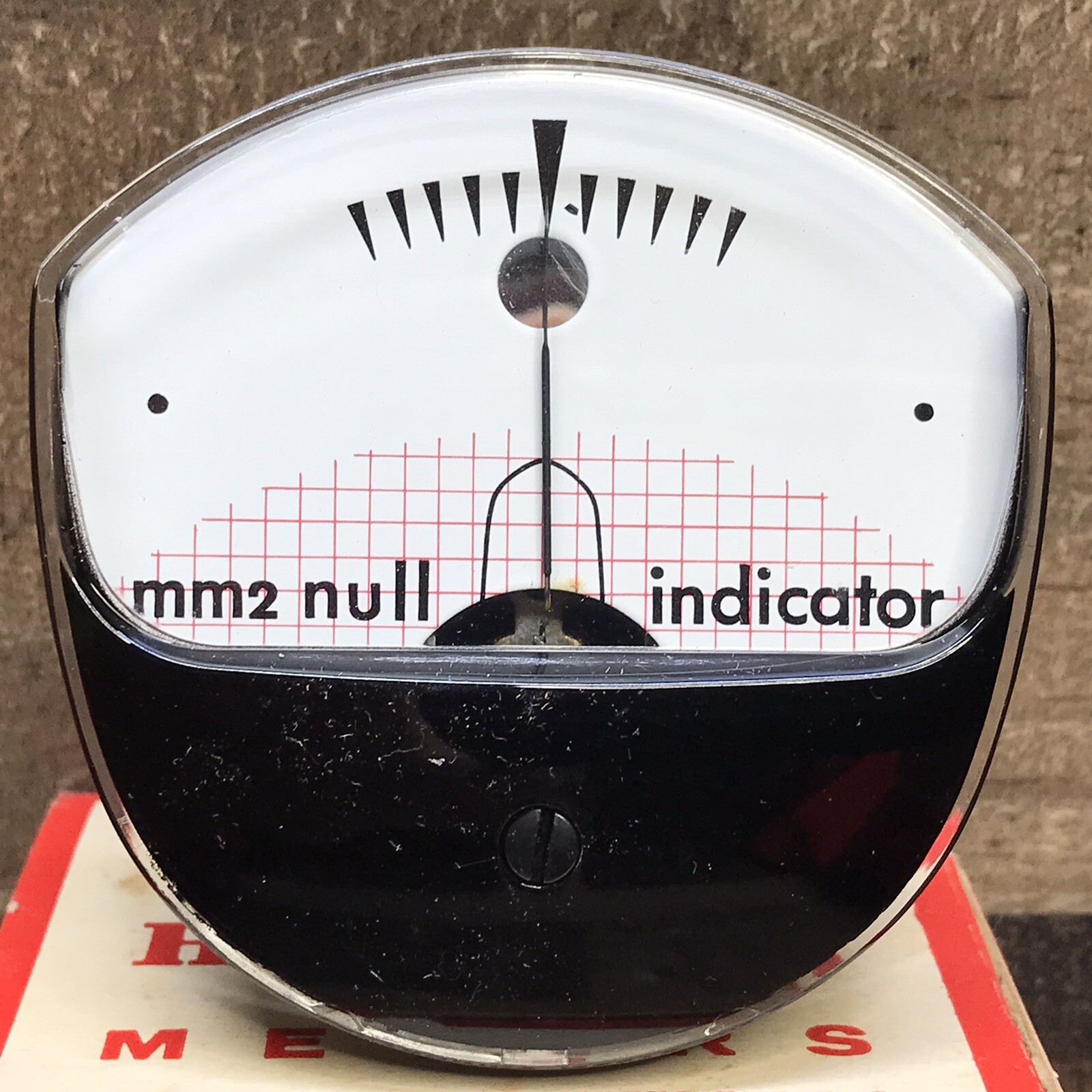 Vintage Honeywell MM2 NULL C INDICATOR Panel Meter *Unused NOS*Made In USA 🇺🇸