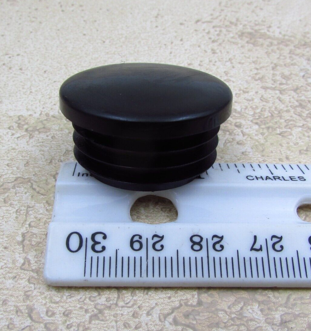 QTY 8 Plastic 1-1/4″ Inch OD, 10-14 Gauge Round Tube End Cap Insert Plug Glide