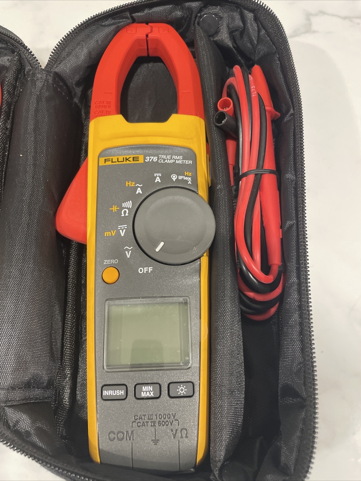 Fluke 376 True RMS AC/DC Clamp Meter with Iflex