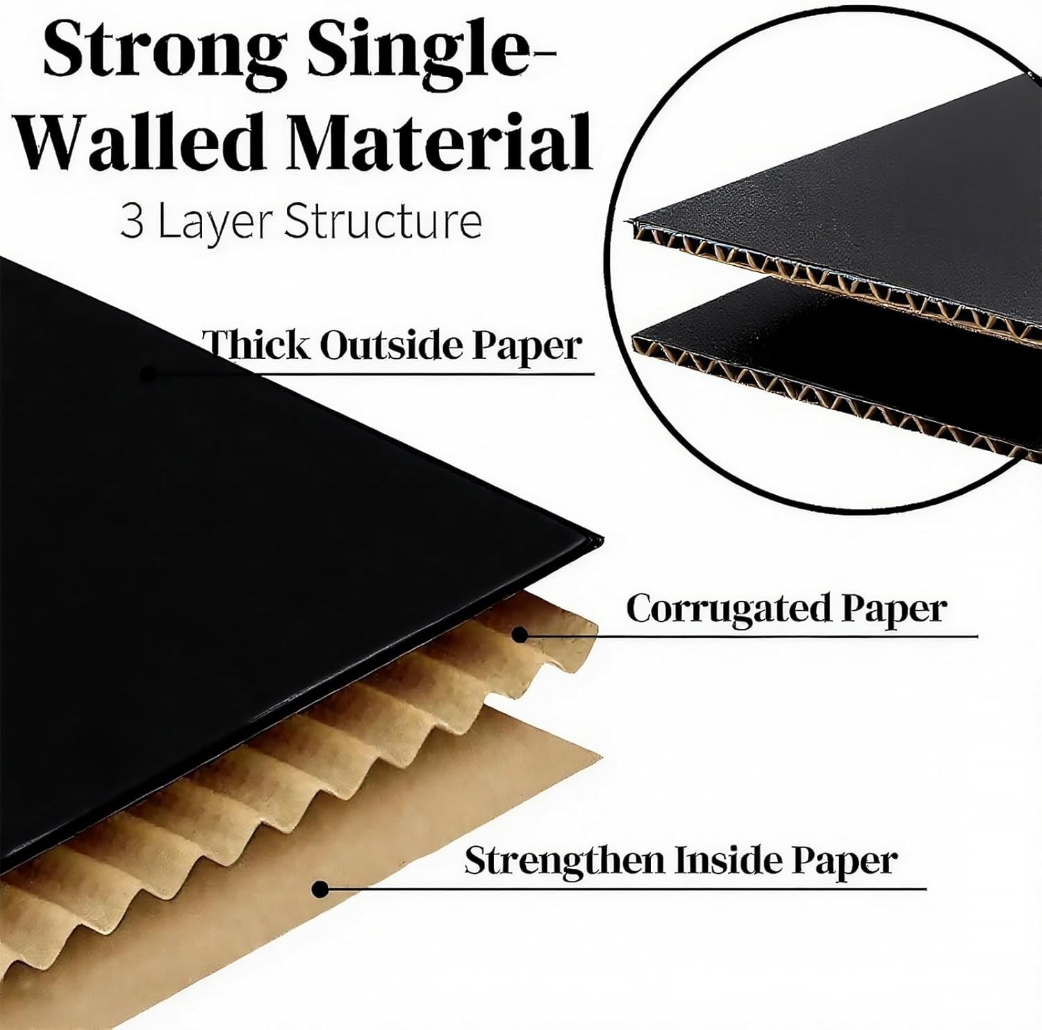 Matte Finish 30 Pack Small Shipping Boxes, 9x6x3 Inches – Eco-Friendly & Strong