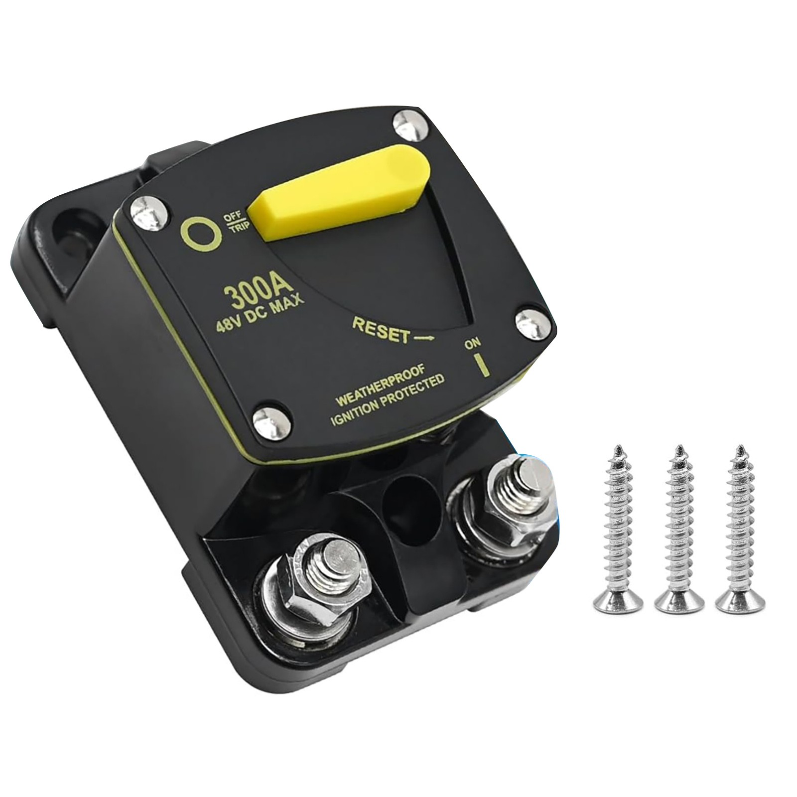 DC 12-48V 300 Amp Circuit Breaker For Overload And Short Circuit Protection