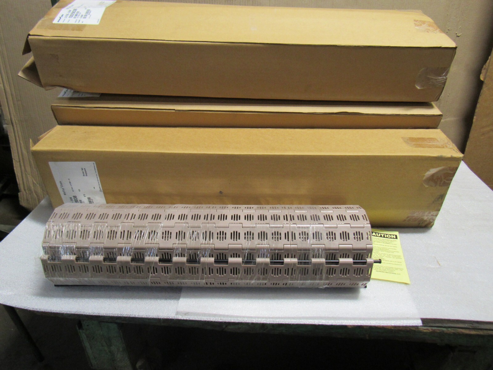 NEW REXNORD MAT TOP CONVEYOR CHAIN LF4706-24IN 10029038 24″W 5FT