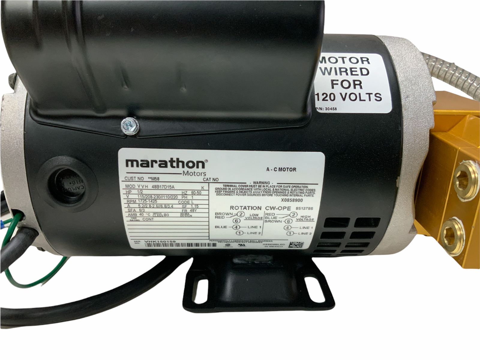 Windsor Karcher PUMPTEC OEM Part # 8.630-243.0 Pump Assembly 700 Psi 115V Cmps2