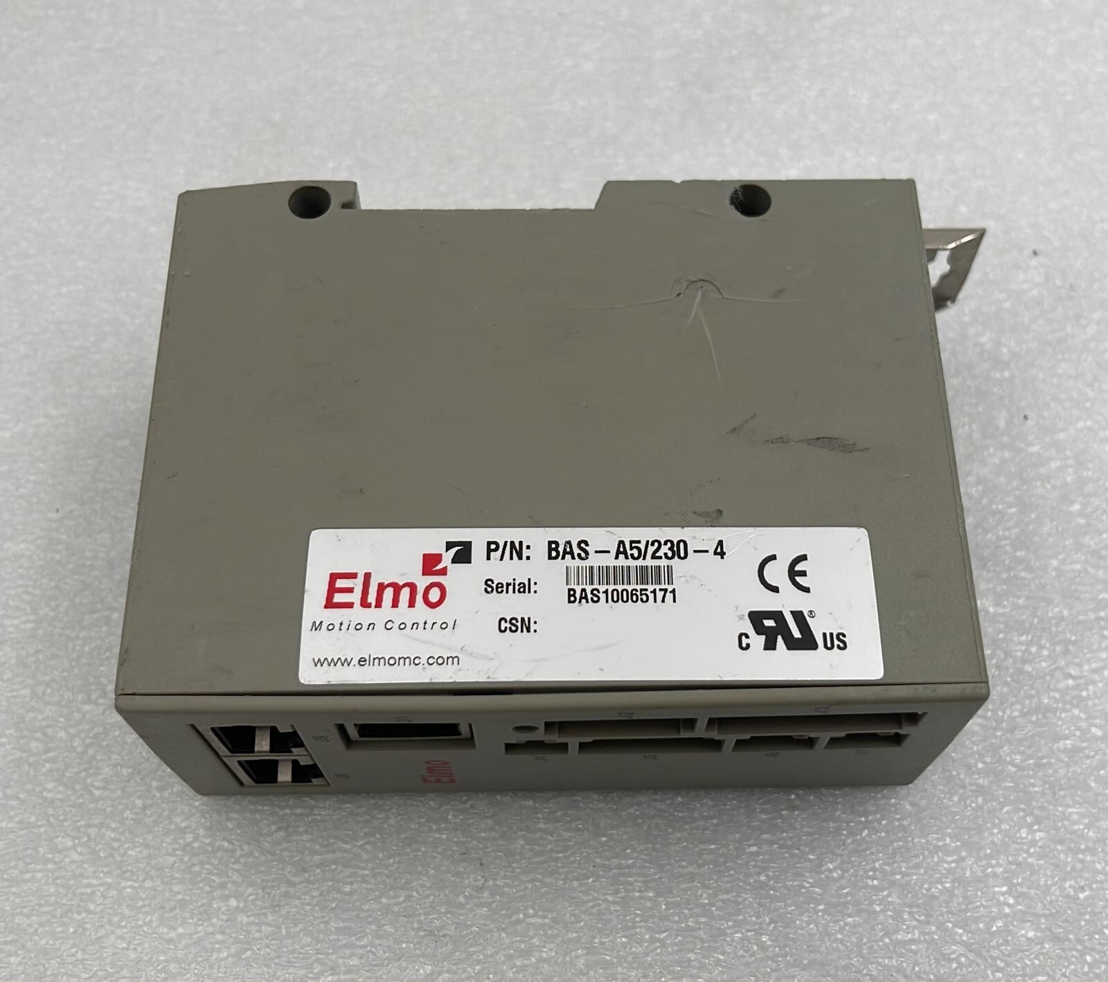 Elmo Motion Control BAS-A5/230-4 Servo Drive **AS-IS**