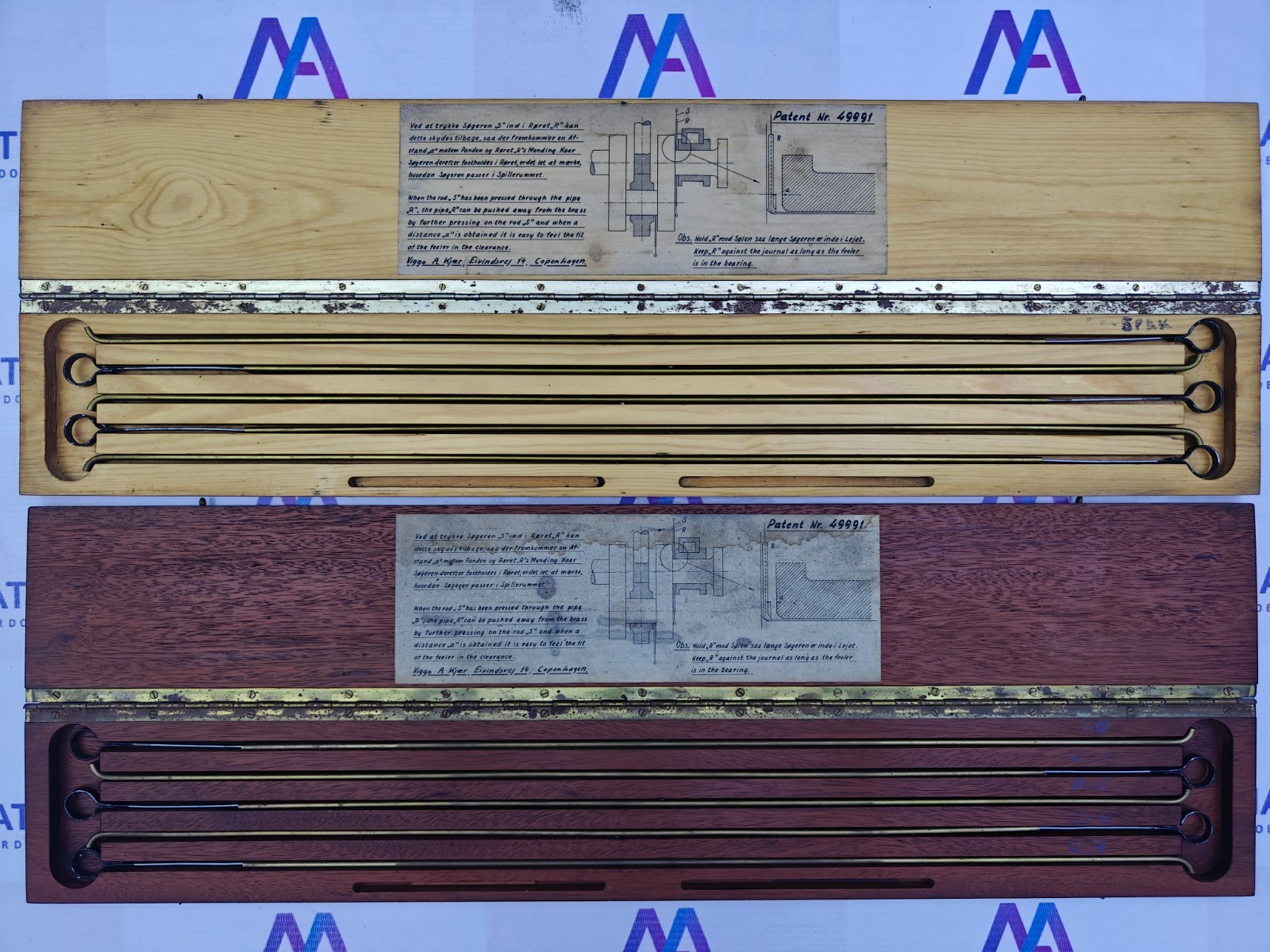 Viggo A.Kjaer 49991 Bearing Feeler Gauge Set 0.6 – 1.0 Mm