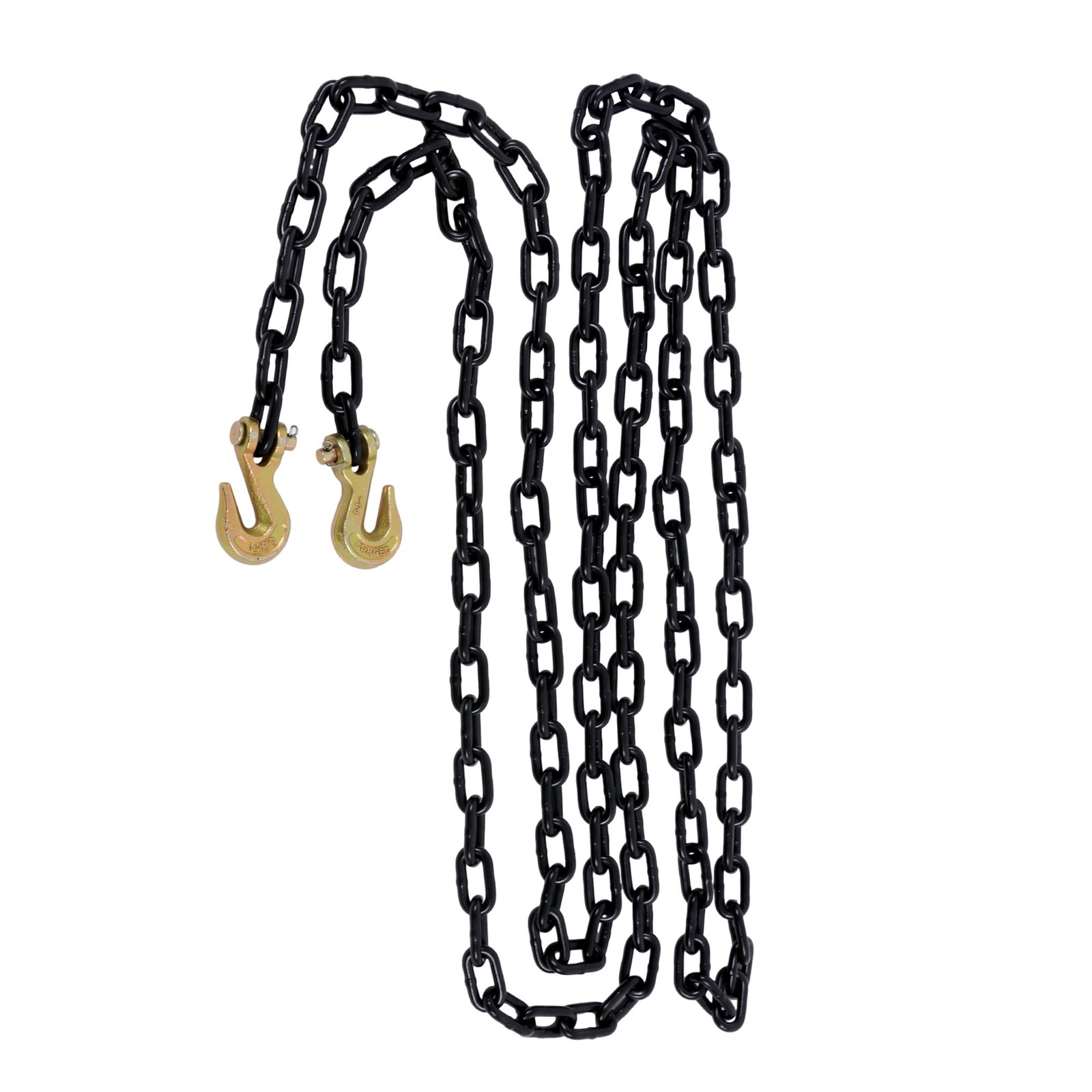 1/4 Inch × 14ft G80 Transport Binder Chain 3300lbs Binder Chain with Hooks