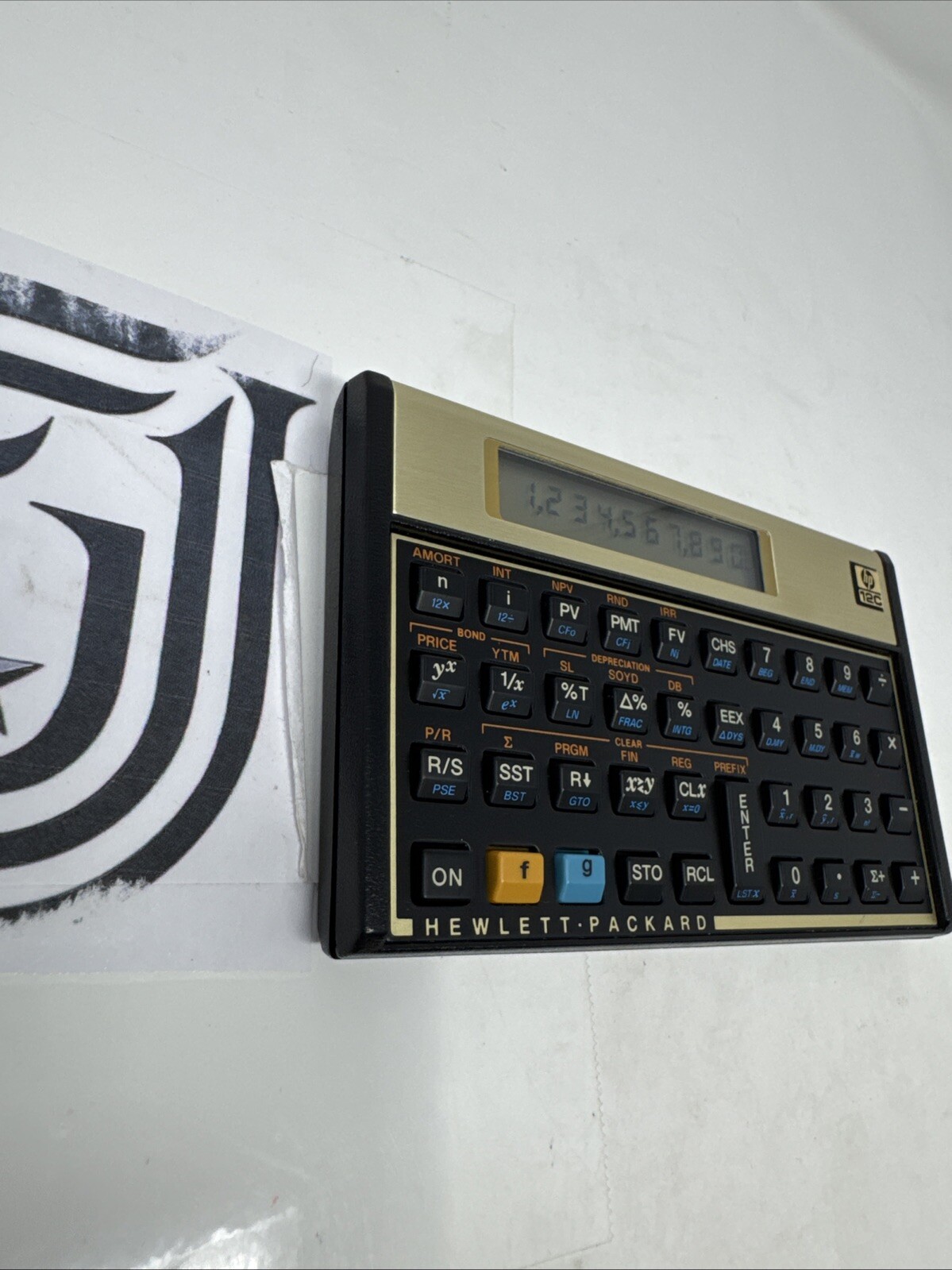 Vintage HP 12C Financial Calculator w/Original Cover, – Tested/works