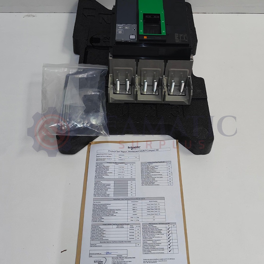Schneider C080N320FM / 33466 Circuit breaker, NS800N, 3P, 50KA, 800A, FK#92