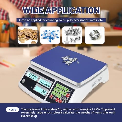 Industrial Counting Scale 30kg 66lb 0.1g Digital Inventory