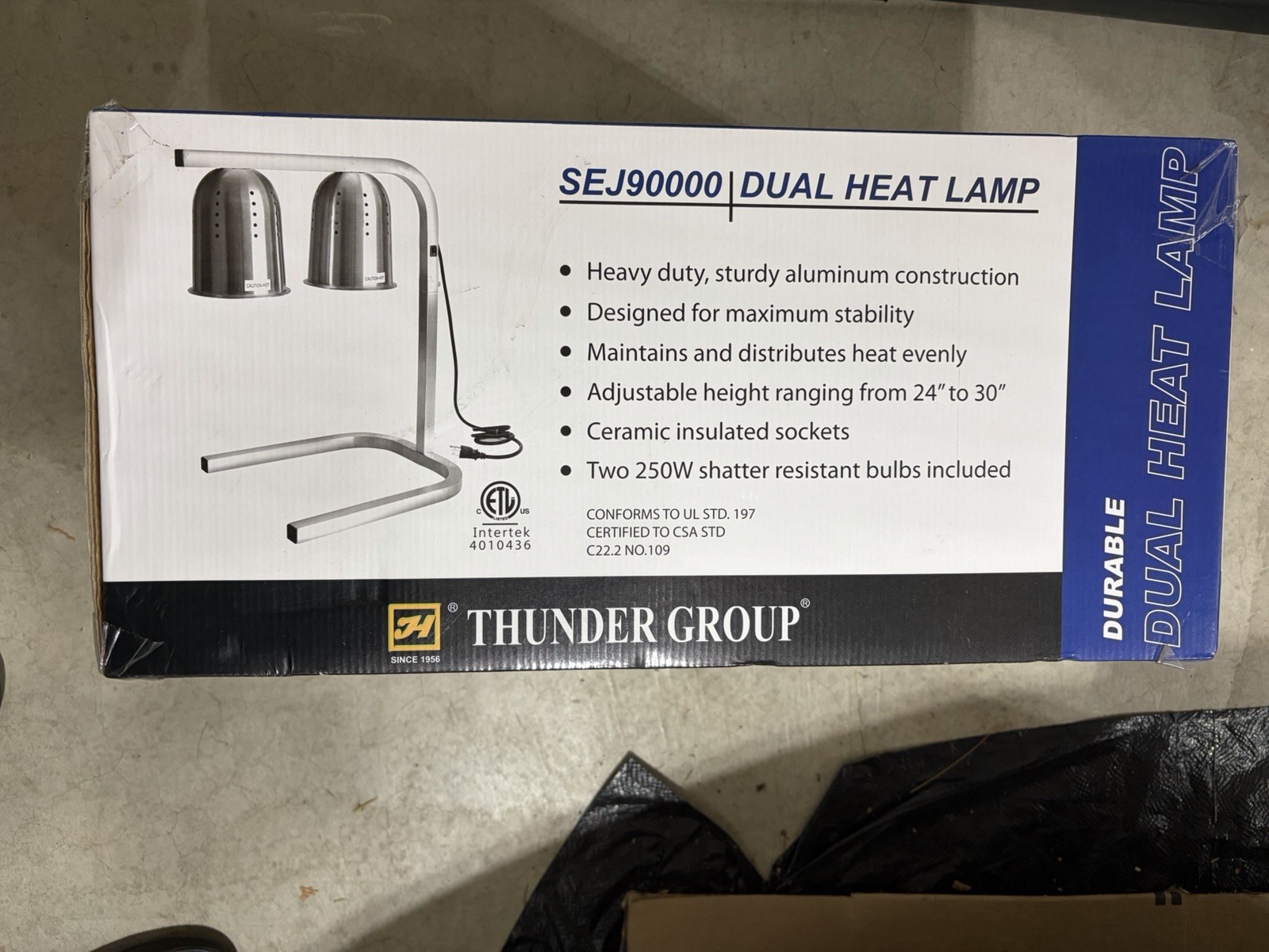 SEJ90000 DUAL HEAT LAMP