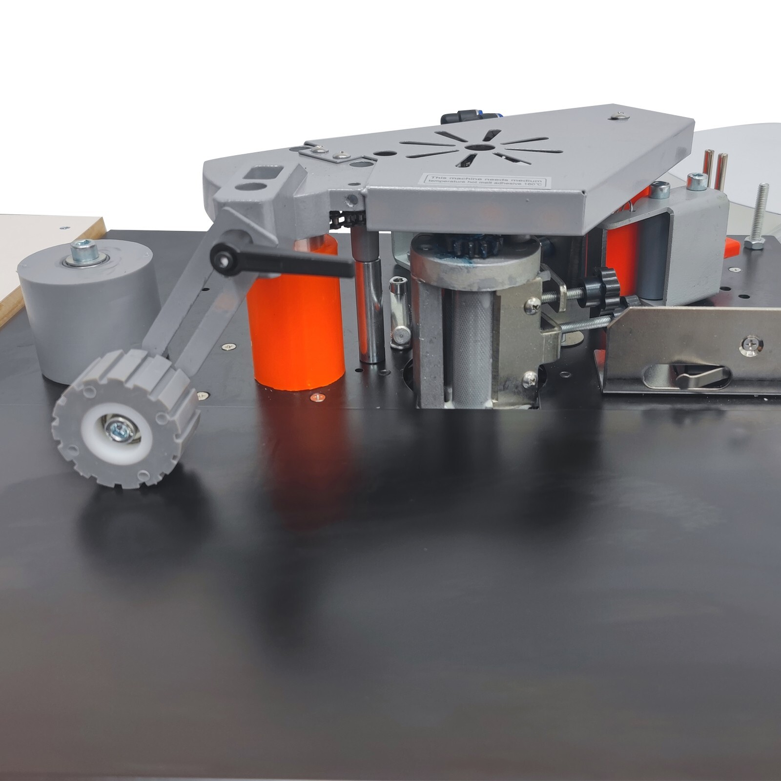 Curved Straight Line Edge Banding Machine 0.275-1.96″ Edge Height 0-6/min 110V