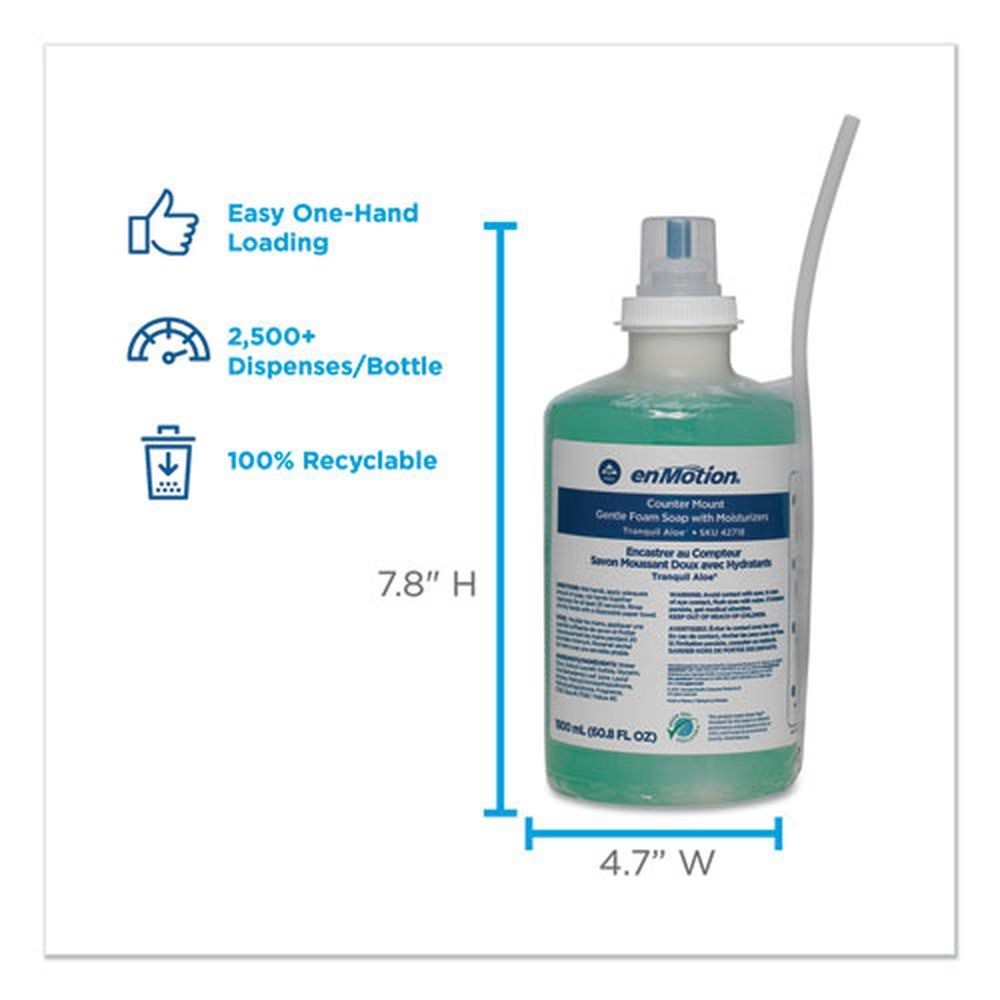 Georgia Pacific Professional 42718 2-Pc. 1800 mL Aloe Soap Refills Green New