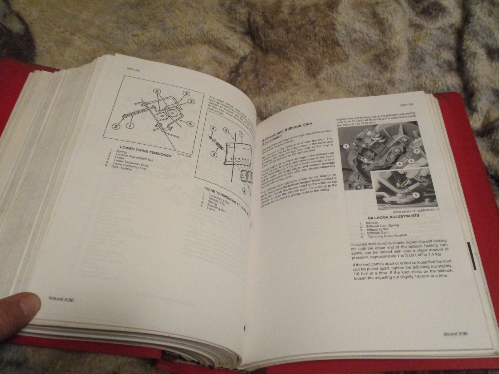Case IH 8580 Baler & accumulator Service Repair Manual Original!
